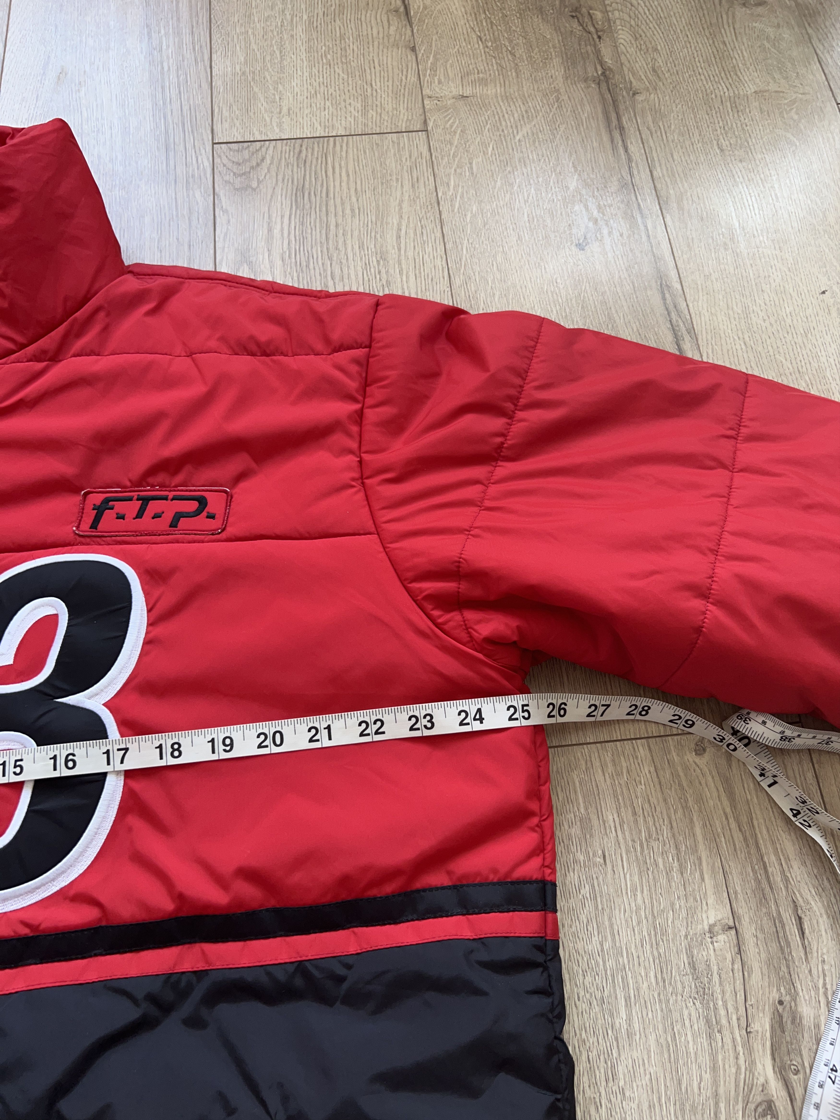 NASCAR × Vintage DAKOTA MOTORS Racing Puffer Jacket Insulated Red Daytona 500 Size US XL / EU 56 / 4 - 5 Thumbnail
