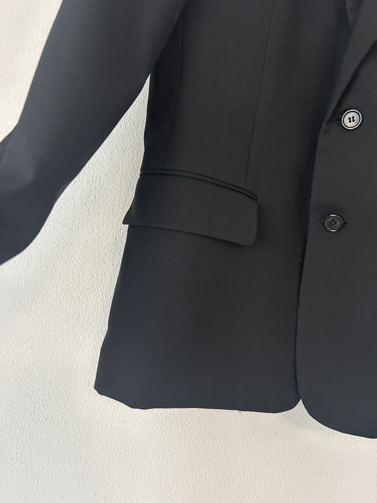Saint Laurent Paris Black Wool Blazer Size US M / EU 48-50 / 2 - 8 Thumbnail