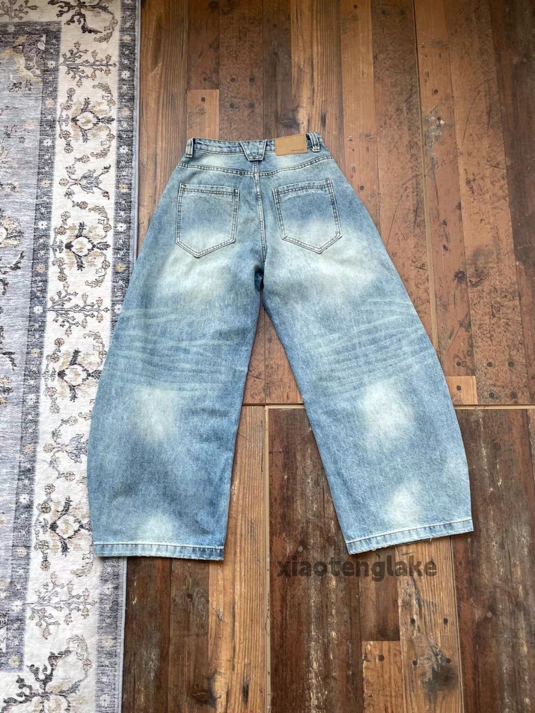 Jean zx vintage washed faded cleanfit yuppie distressed jeans Size US 28 / EU 44 - 4 Thumbnail