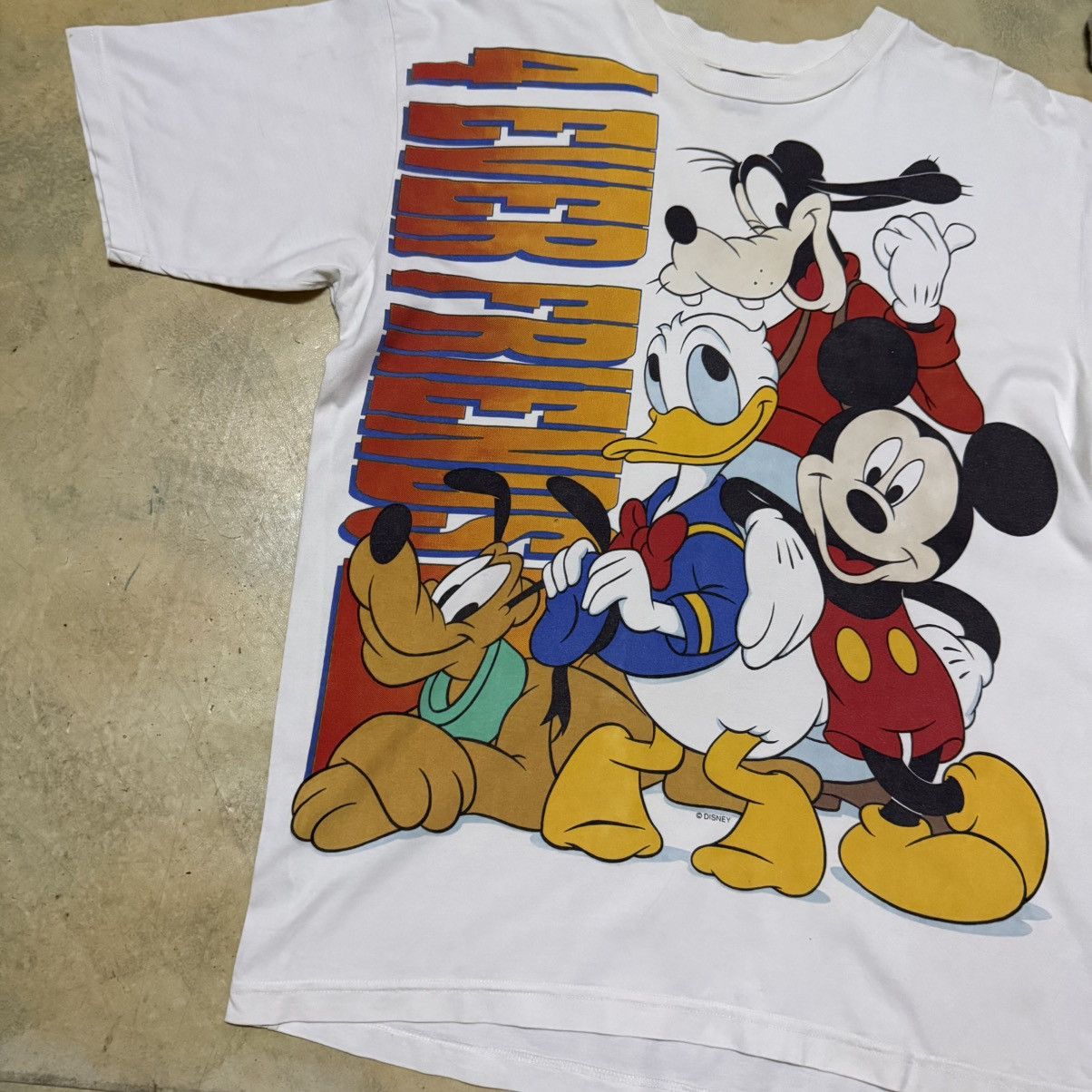 Disney × Mickey Mouse × Mickey Unlimited Vintage Mickey Mouse Mickey Unlimited Big Logo T Shirt Size US XL / EU 56 / 4 - 4 Thumbnail