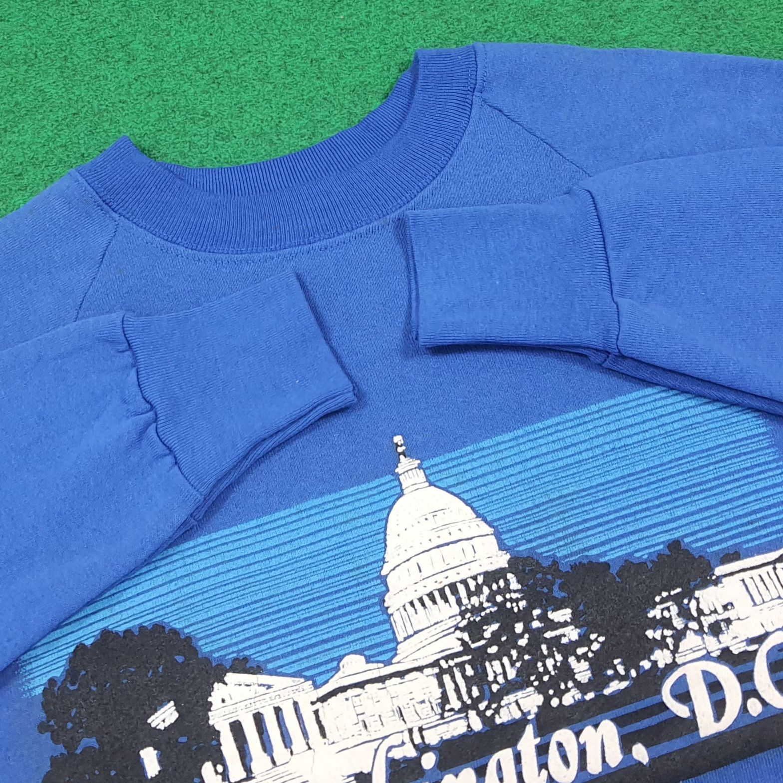 Fruit Of The Loom Vintage Washington D.C. Art Architecture Sweatshirt C290N15 Size US S / EU 44-46 / 1 - 4 Thumbnail