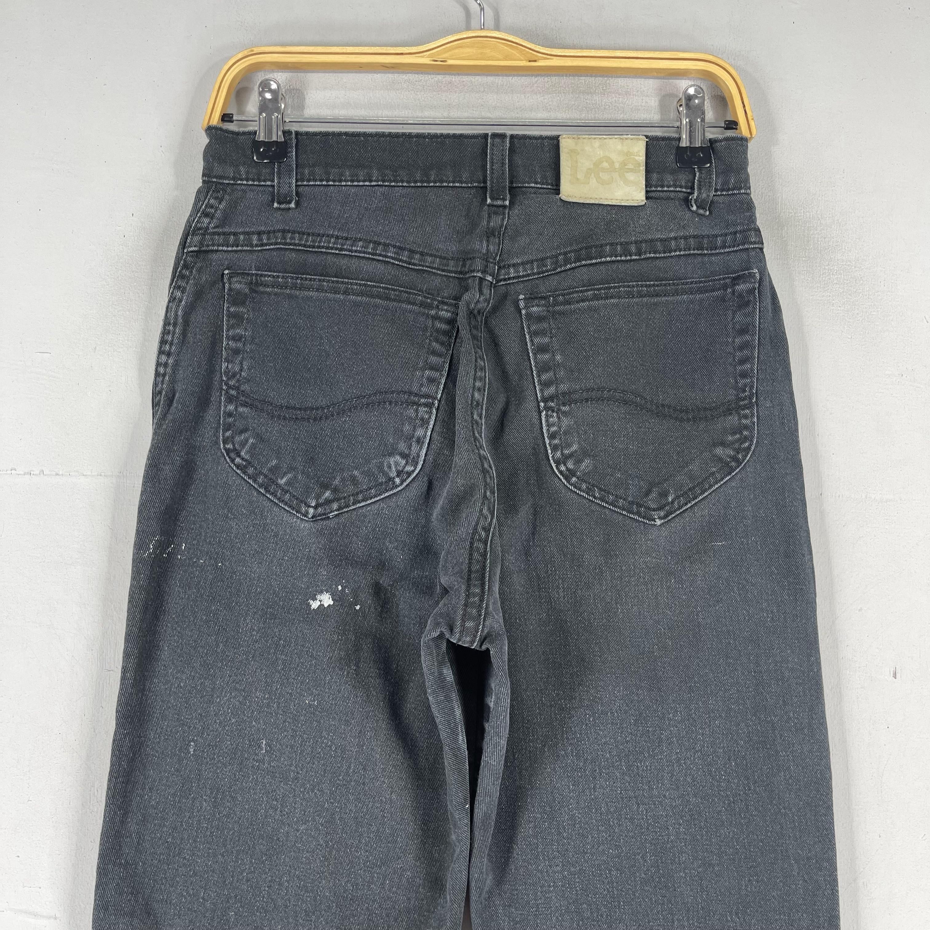 Lee × Vintage W28 L31 Vintage Distressed Lee Paint Splatter Jeans Size US 28 / EU 44 - 7 Thumbnail