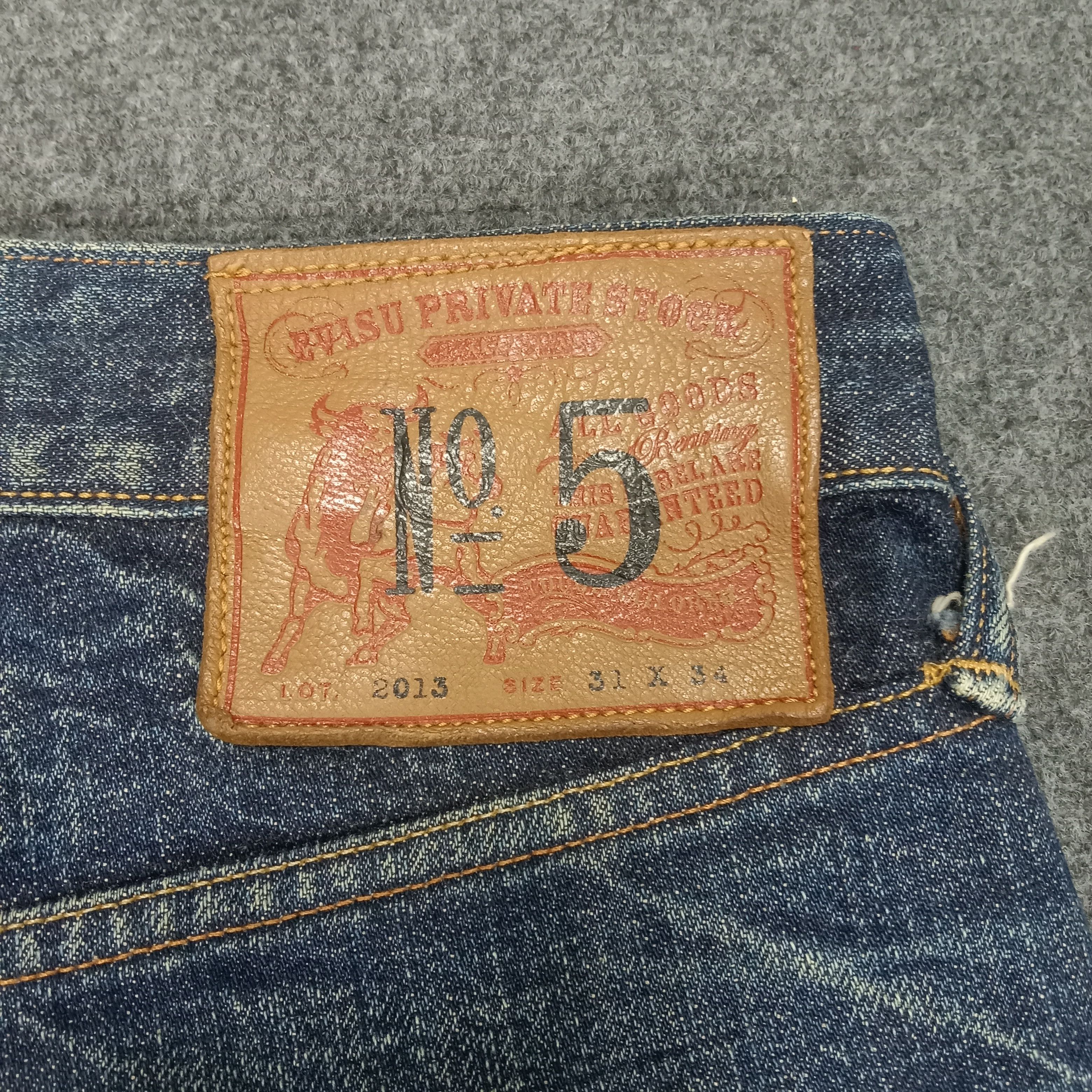 Evisu Evisu No 5 Selvedge Custom Art Daicock Denim Jeans Size US 31 - 3 Thumbnail