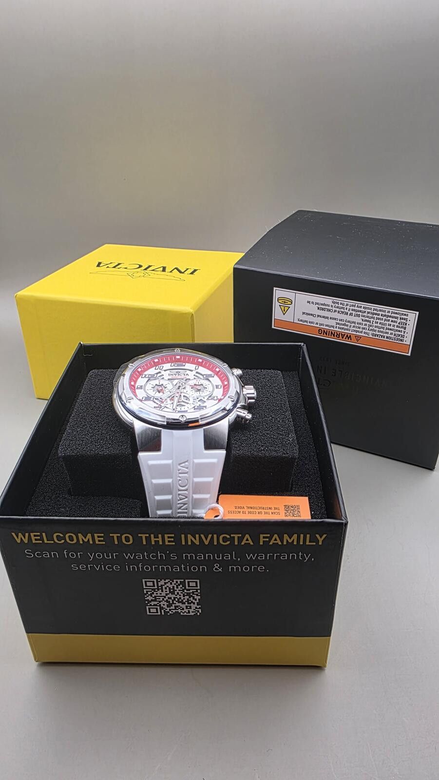 Invicta Invicta S1 Rally Stage Grid, 49mm, White Size ONE SIZE - 2 Thumbnail