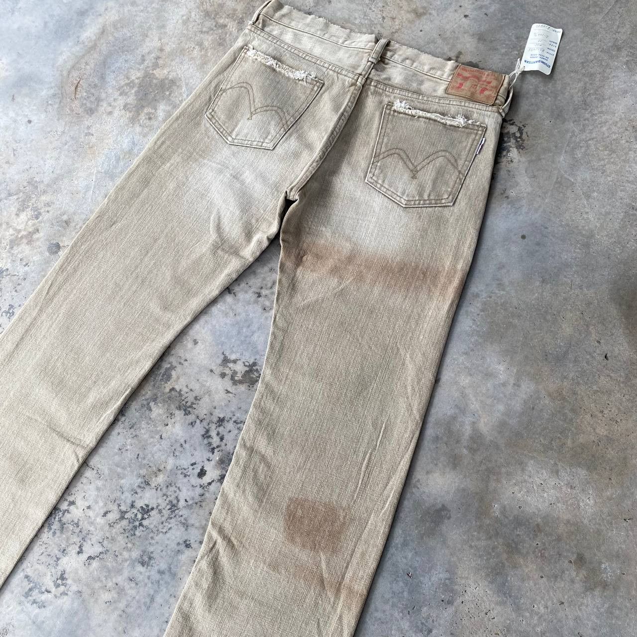 Studio D'Artisan VINTAGE STUDIO DARTISAN PRISONER DENIM DISTRESSED W28 Size US 28 / EU 44 - 11 Thumbnail
