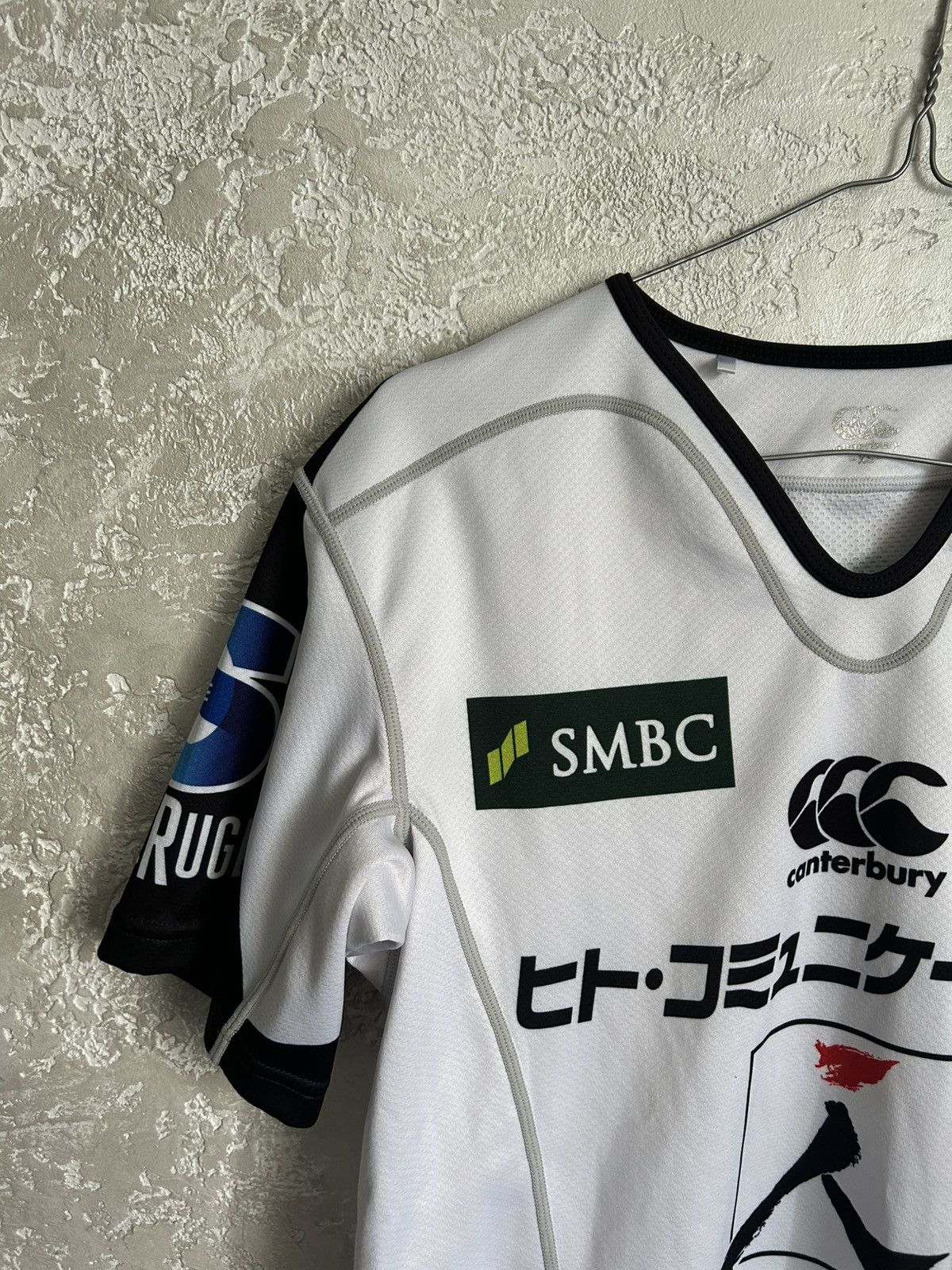 Vintage SUNWOLVES RUGBY TEAM JERSEY 2017/18 AWAY Size US XS / EU 42 / 0 - 7 Thumbnail