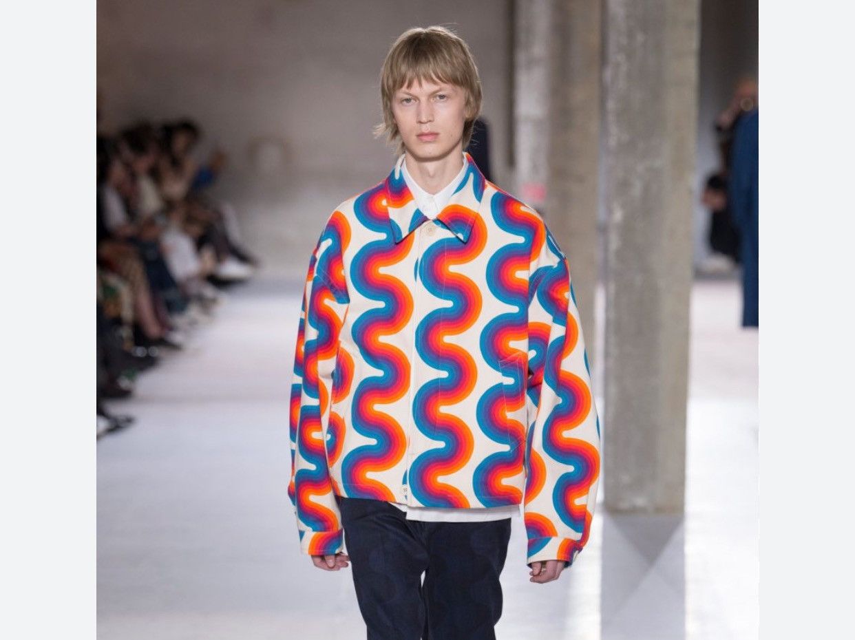 DRIES VAN NOTEN × Verner Panton ブルゾン Dries Van Noten Dries Van Noten x Verner Panton Jacket | Grailed