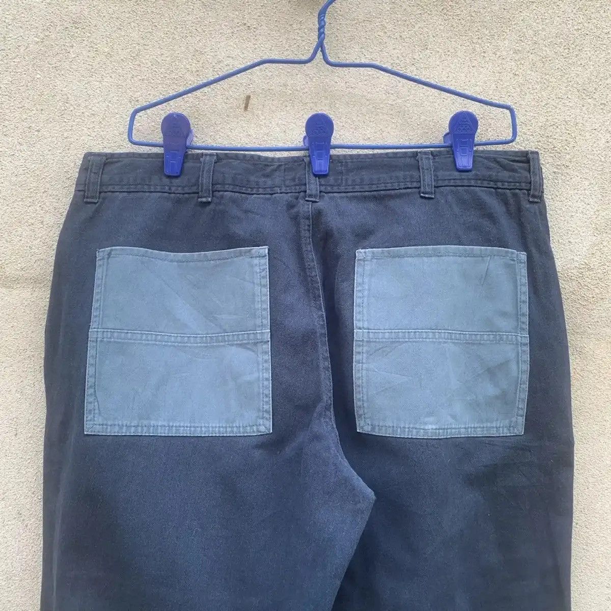 Beauty Beast JAPANESE PATCHWORK CUSTOM SUNSTONE TROUSERS HERRINGBONE PANT Size US 35 - 11 Thumbnail