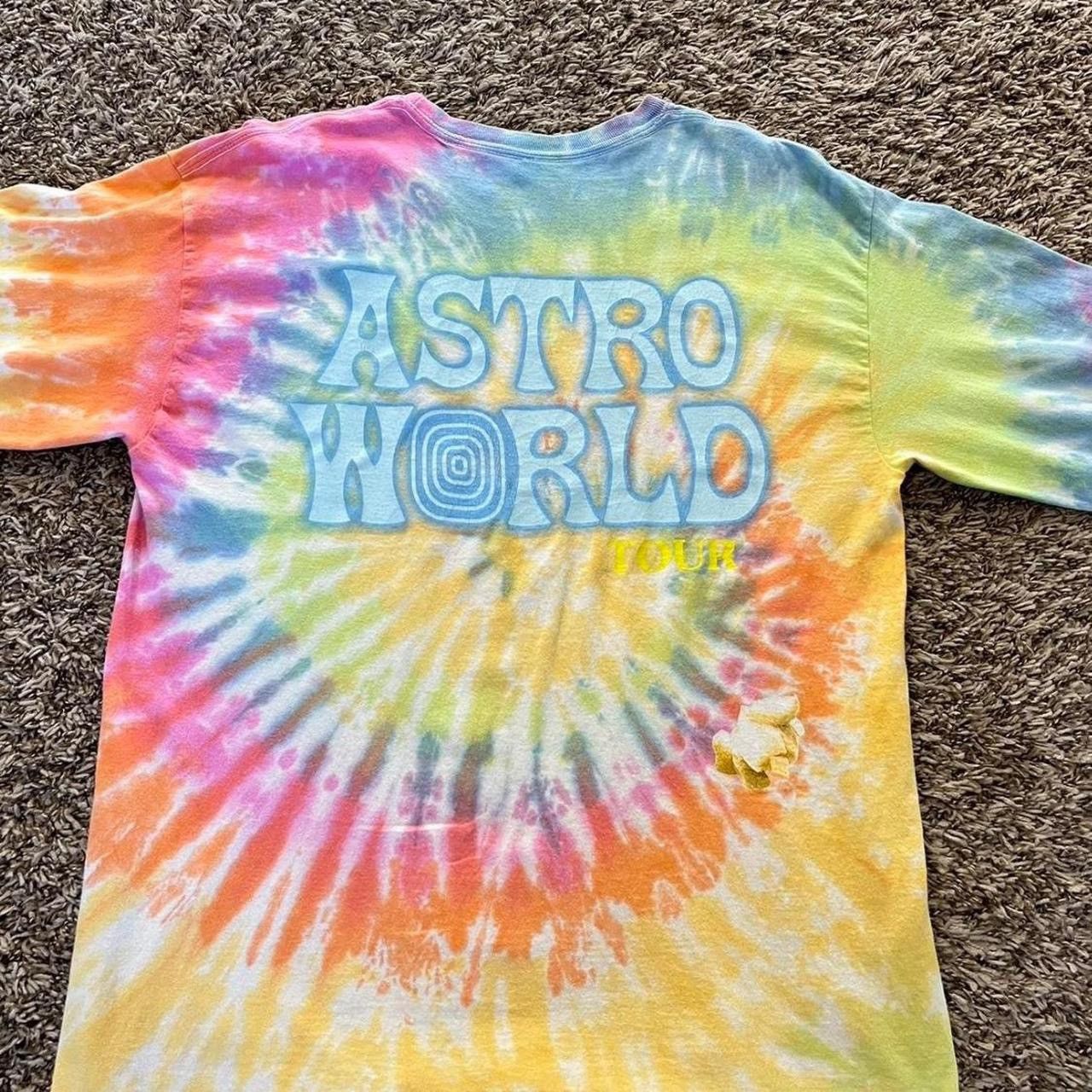 Travis Scott Travis Scott Wish You Were Here Long Sleeve Tye Dye Size US L / EU 52-54 / 3 - 2 Thumbnail