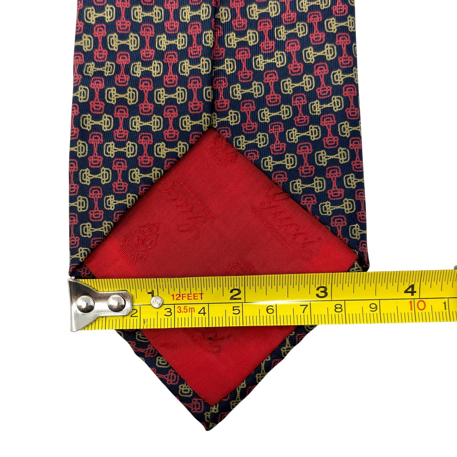 Gucci Gucci Vintage Cufflink Pattern Tie Size ONE SIZE - 7 Thumbnail
