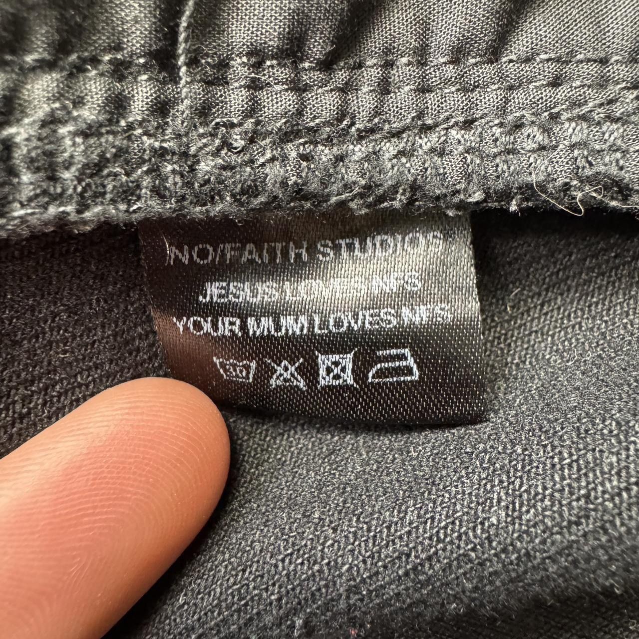 No Faith Studios No faith studios loose everyday denim black size medium Size US 32 / EU 48 - 7 Thumbnail