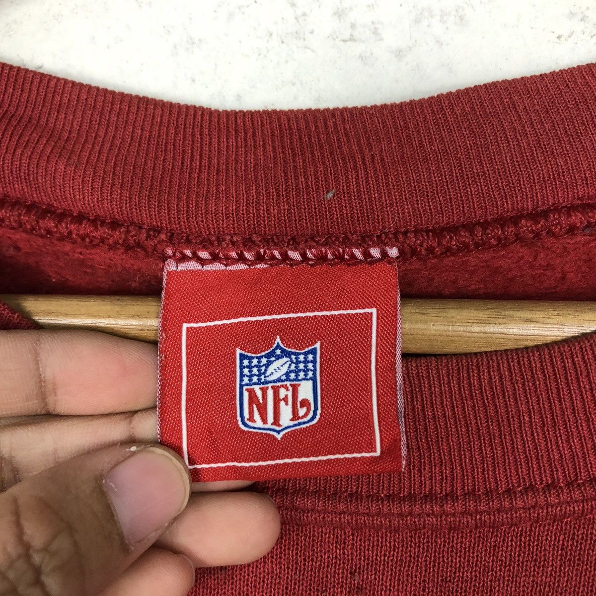 NFL × Vintage 📌Vintage Sweatshirt Crewneck San Francisco 49Ears Size US L / EU 52-54 / 3 - 14 Thumbnail