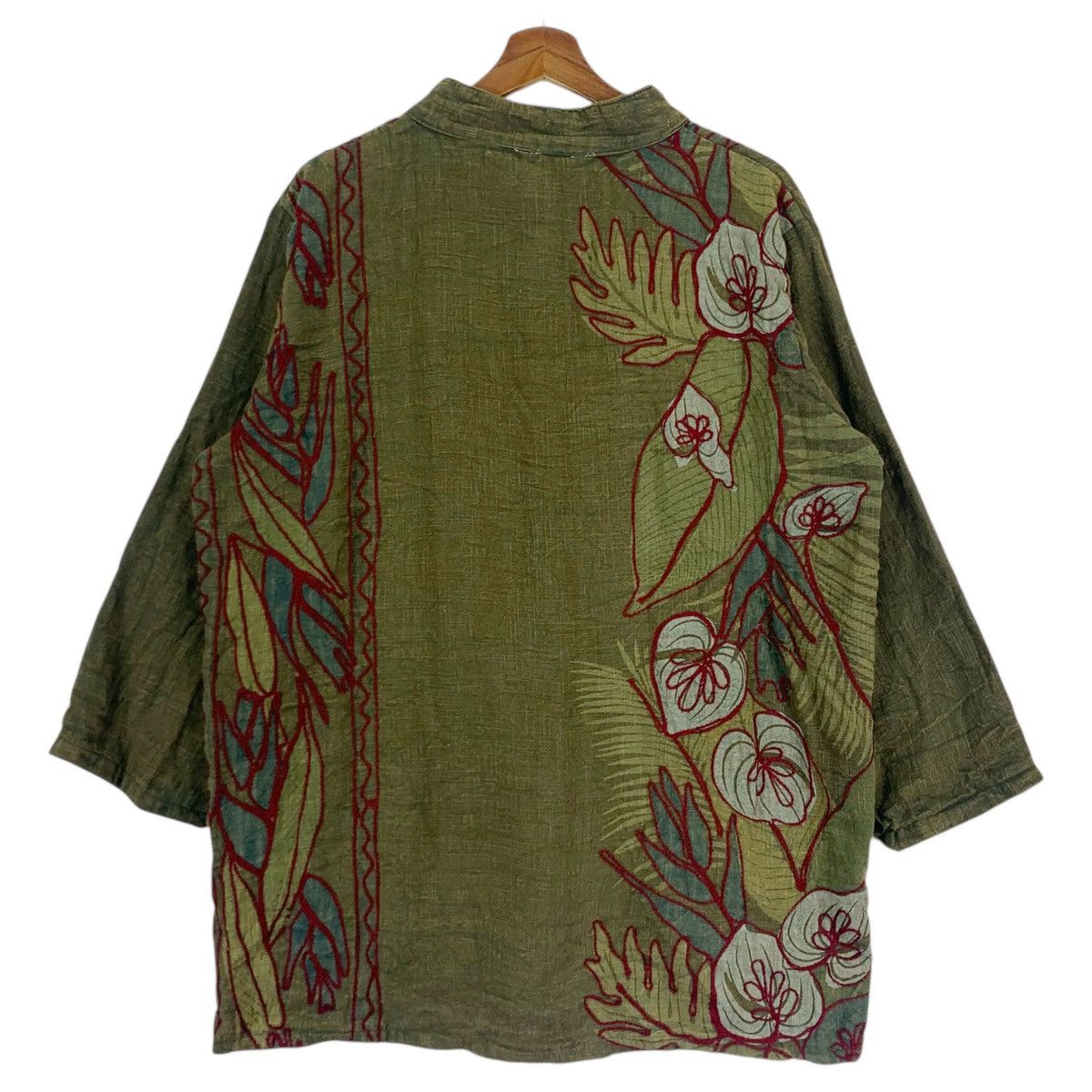 Japanese Brand × Vintage Vintage Printed Design Button Ups Jacket Size US L / EU 52-54 / 3 - 10 Thumbnail