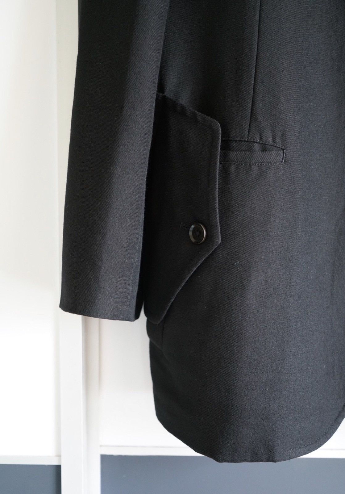 Yohji Yamamoto Yohji Yamamoto 09aw Double Pocket Suit 2412-Nextarrow Size 46S - 3 Thumbnail