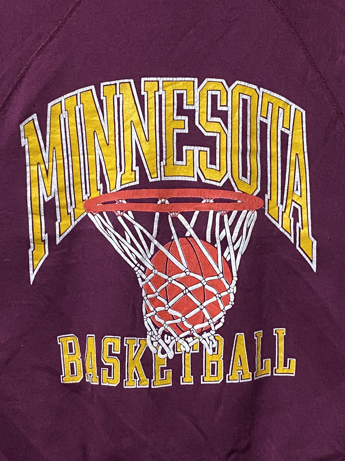 Vintage Vintage 70s Minnesota Basketball sweatshirt Size US L / EU 52-54 / 3 - 2 Thumbnail