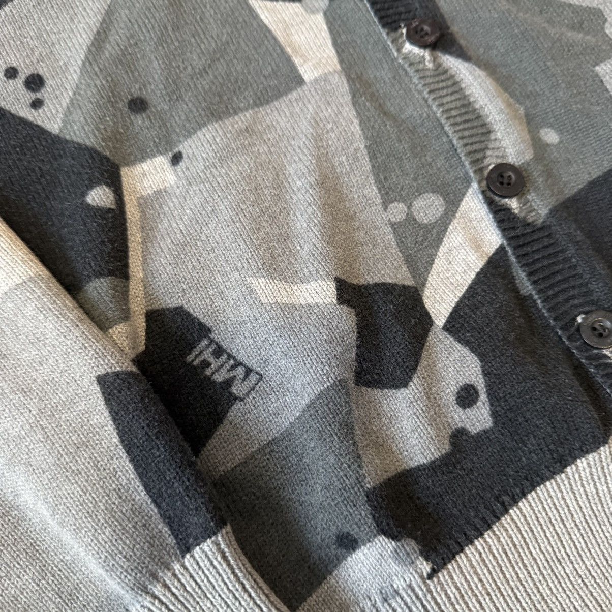 Japanese Brand × Maharishi Maharishi MHI Geometric Cardigan Sweater Size US L / EU 52-54 / 3 - 3 Thumbnail