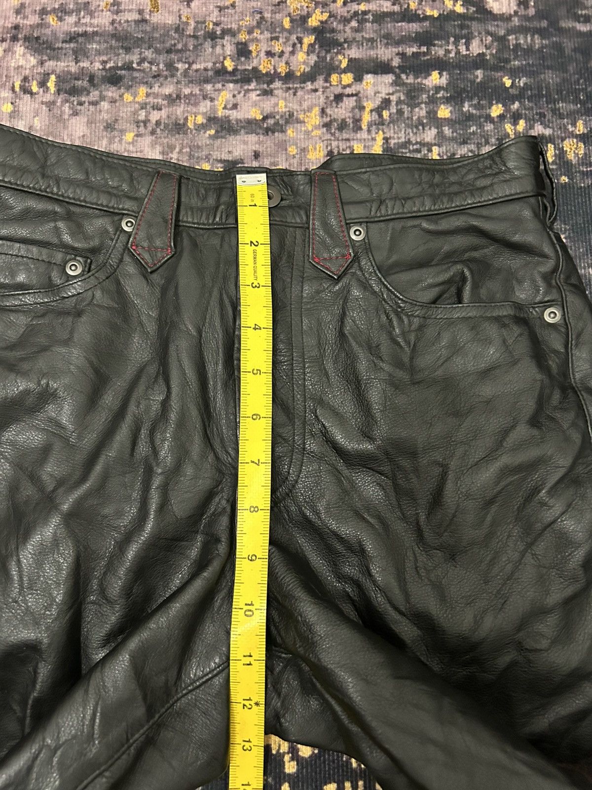 Takeo Kikuchi Takeo Kikuchi Fleur Leather Pants Size US 30 / EU 46 - 19 Thumbnail