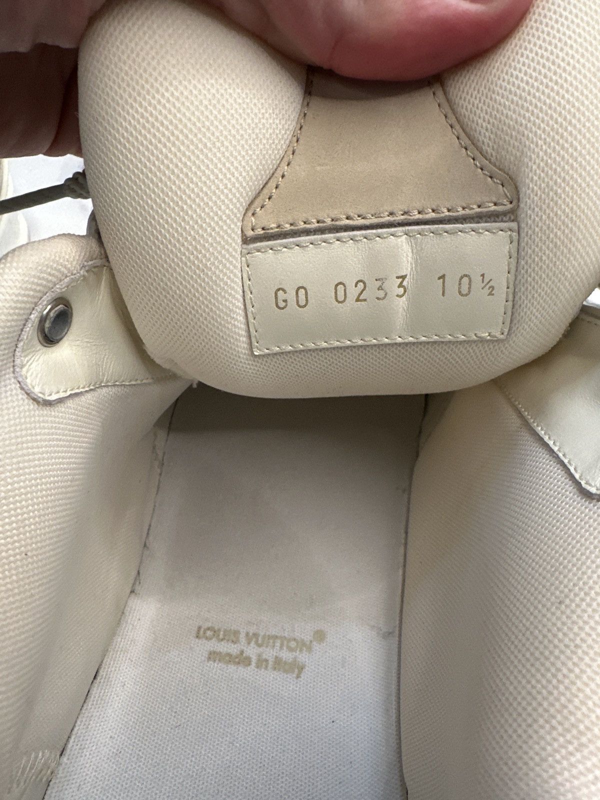Louis Vuitton Louis Vuitton Skate Sneaker Beige Size US 13 / EU 46 - 5 Thumbnail