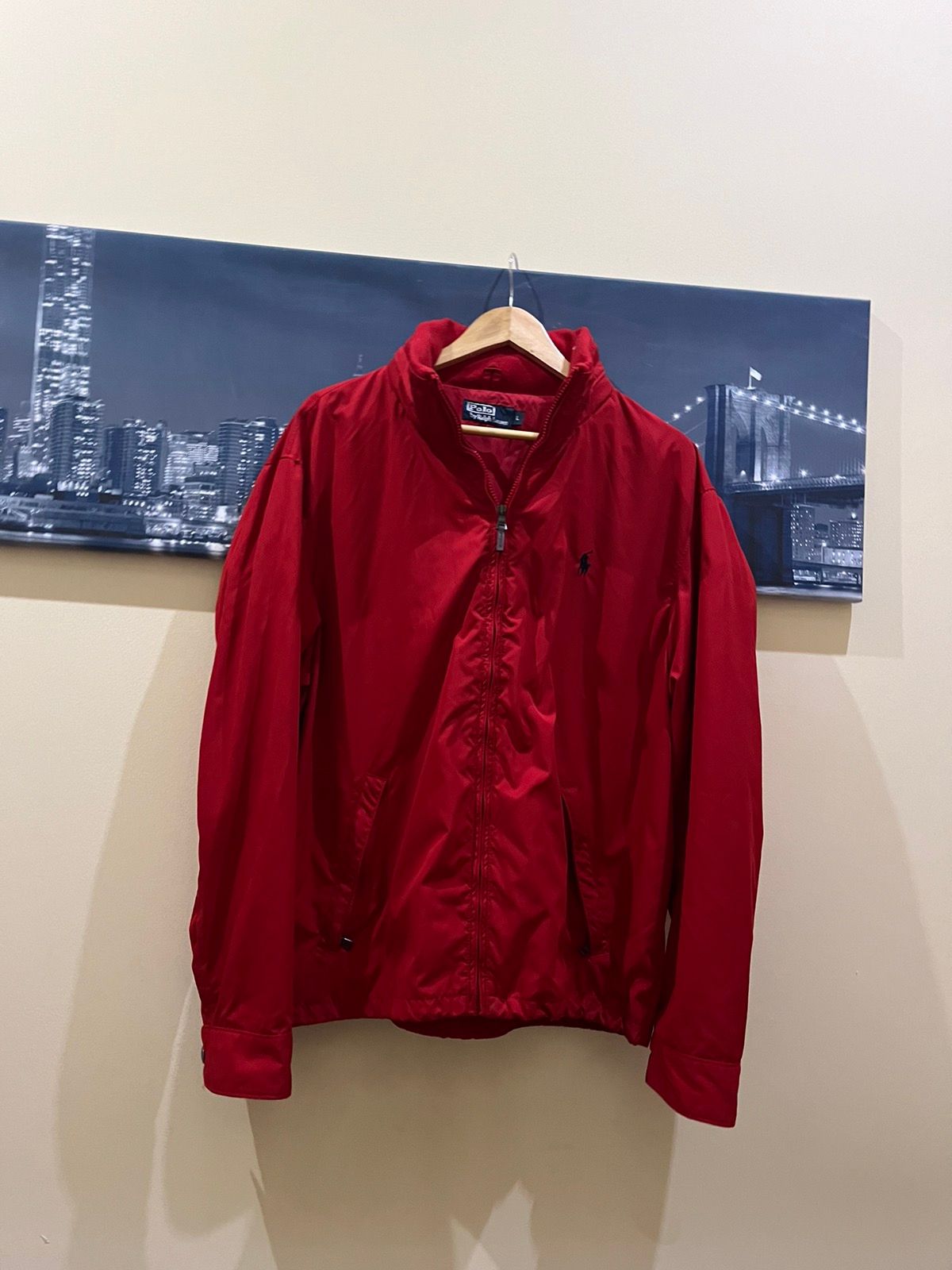 Pre-owned Polo Ralph Lauren Jacket T In Red