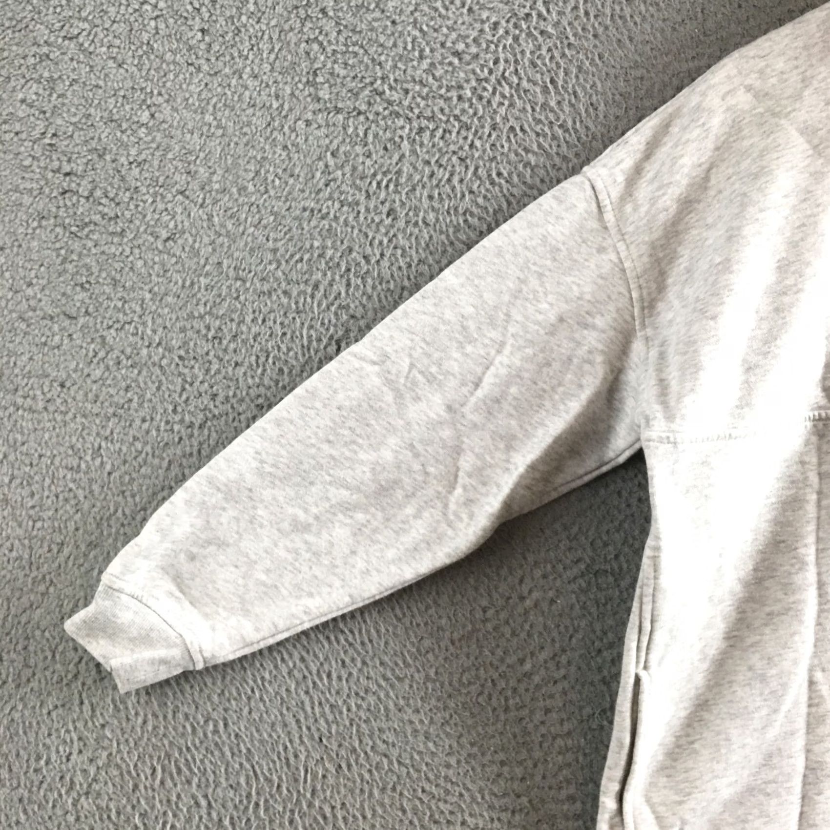 Old Navy Old Navy Sweatshirt Womens M Heather Gray Half Zip Pullover Fleece Athletic Size M / US 6-8 / IT 42-44 - 4 Thumbnail