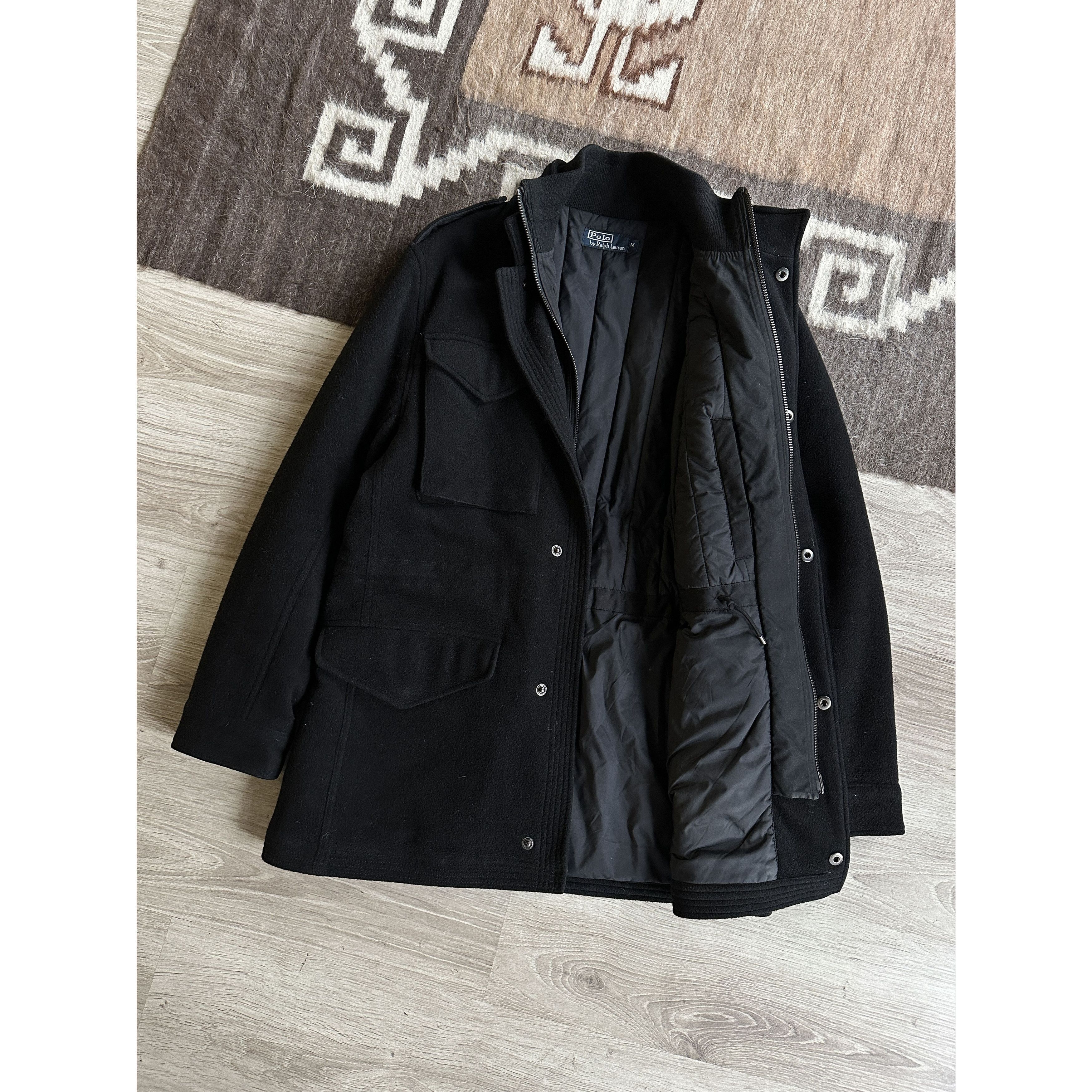 Polo Ralph Lauren Polo Ralph Lauren Vintage M 65 Wool Heavy Coat Jacket 7912AC Size US M / EU 48-50 / 2 - 4 Thumbnail