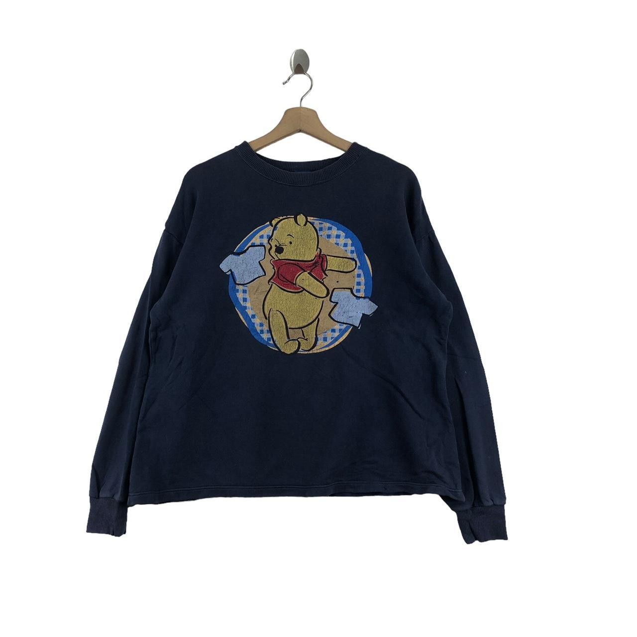 Vintage Vintage 90’ DISNEY WINNIE THE POOH Cartoon TV Sweatshirt Size M / US 6-8 / IT 42-44 - 1 Thumbnail