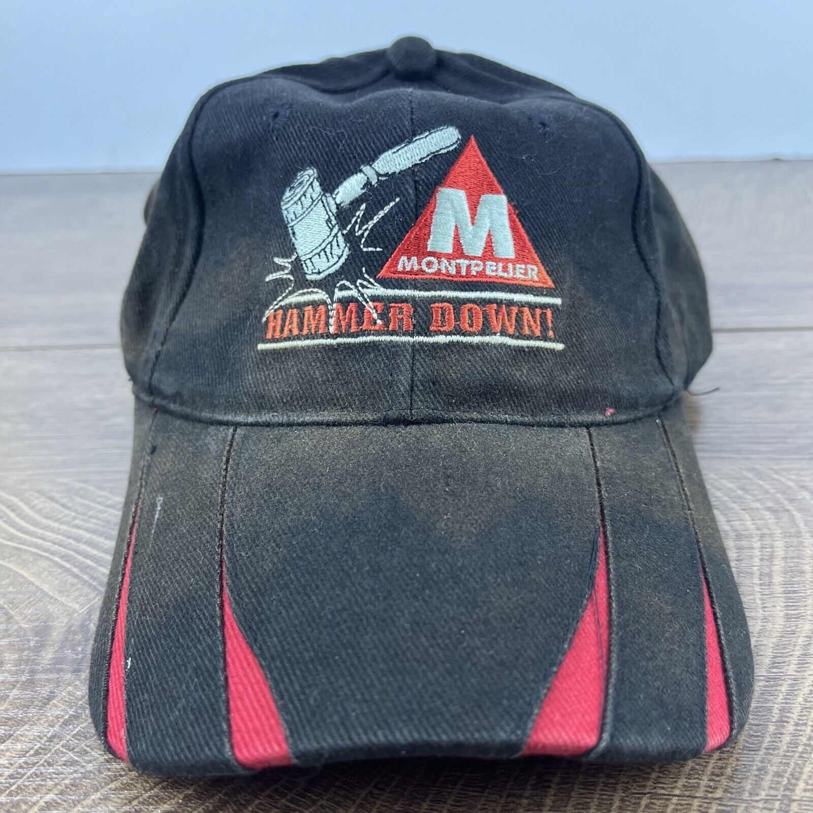 Other Montpelier Hat Hammer Down Hat Black Cap Hat Adjustable Hat Size ONE SIZE - 2 Thumbnail