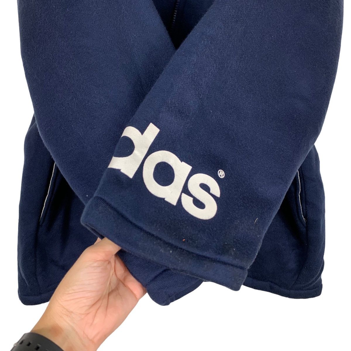 Adidas ADIDAS TREFOIL BIG LOGO SHERPA HODDIES #0183-C9 Size US S / EU 44-46 / 1 - 16 Thumbnail