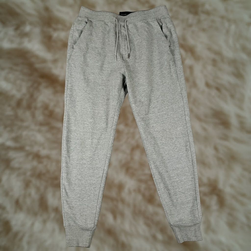 Abercrombie & Fitch Abercrombie & Fitch Men Medium Gray Lace Tie Sweatpants Size US 31 - 1 Thumbnail