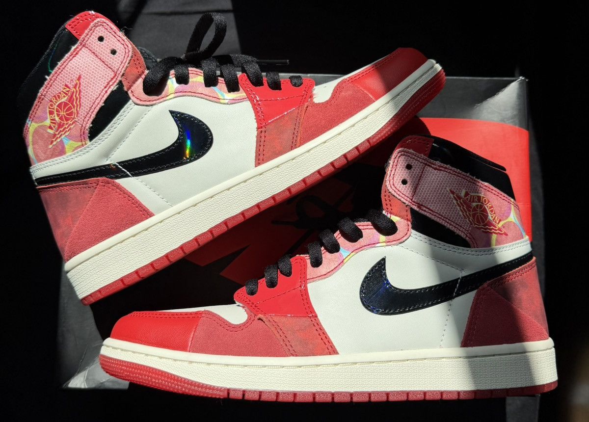 Jordan Brand Jordan 1 spider-man across the spider-verse Size US 9 / EU 42 - 2 Thumbnail