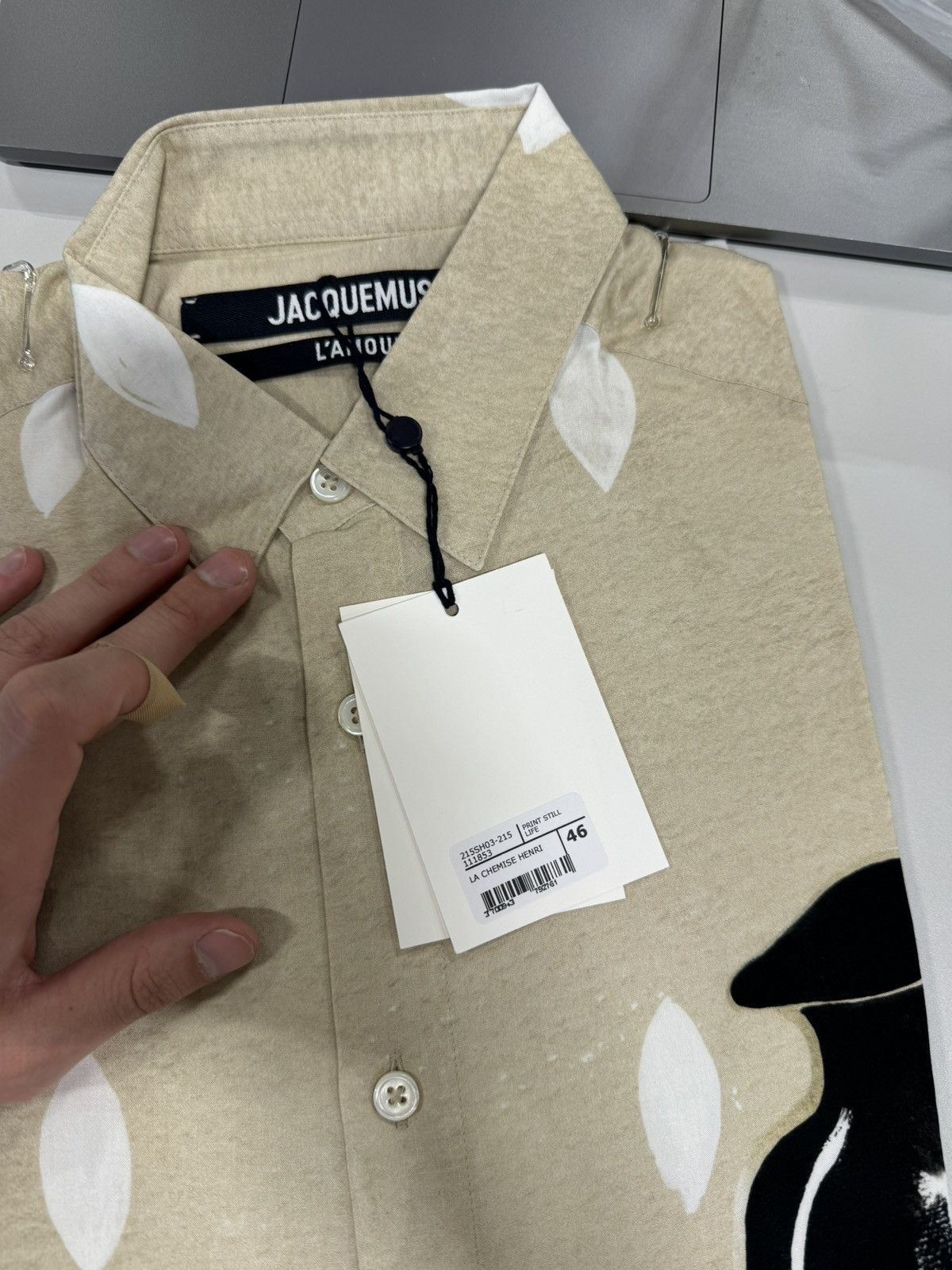 Jacquemus Jacquemus Chemise Henri Shirt NEW 750$ Size US S / EU 44-46 / 1 - 4 Thumbnail