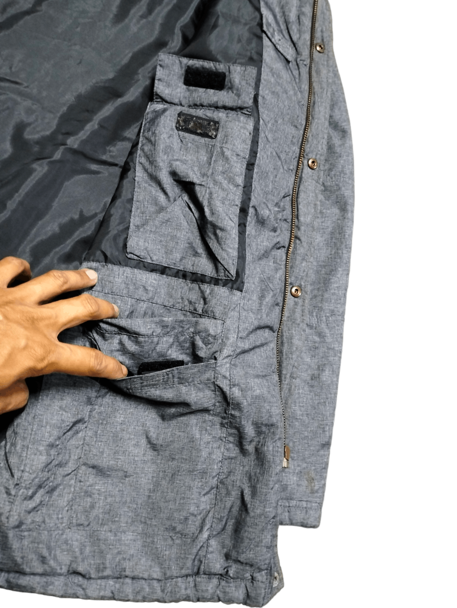 Kansai Yamamoto Vintage Kansai Yamamoto Zipper Button Jacket Size US L / EU 52-54 / 3 - 14 Thumbnail