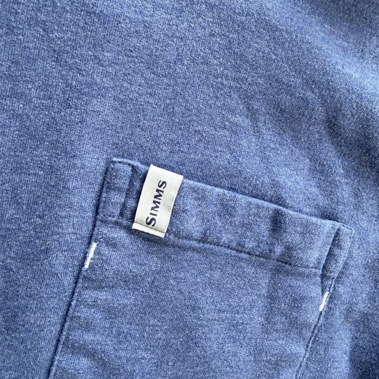 Simms Simms Hoodie Henry Fork Heather Blue Pullover Fishing Size US M / EU 48-50 / 2 - 3 Thumbnail