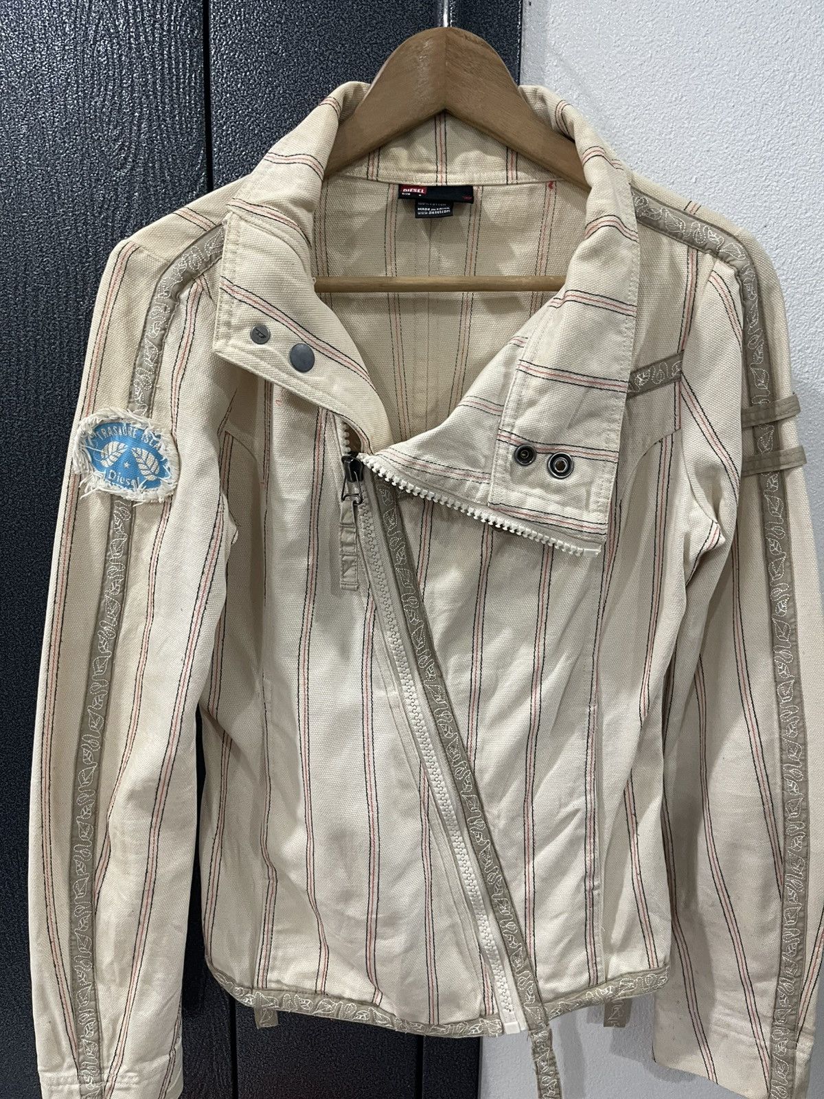 Diesel Diesel Asymmetrical Zip Jacket Size XS / US 0-2 / IT 36-38 - 4 Thumbnail