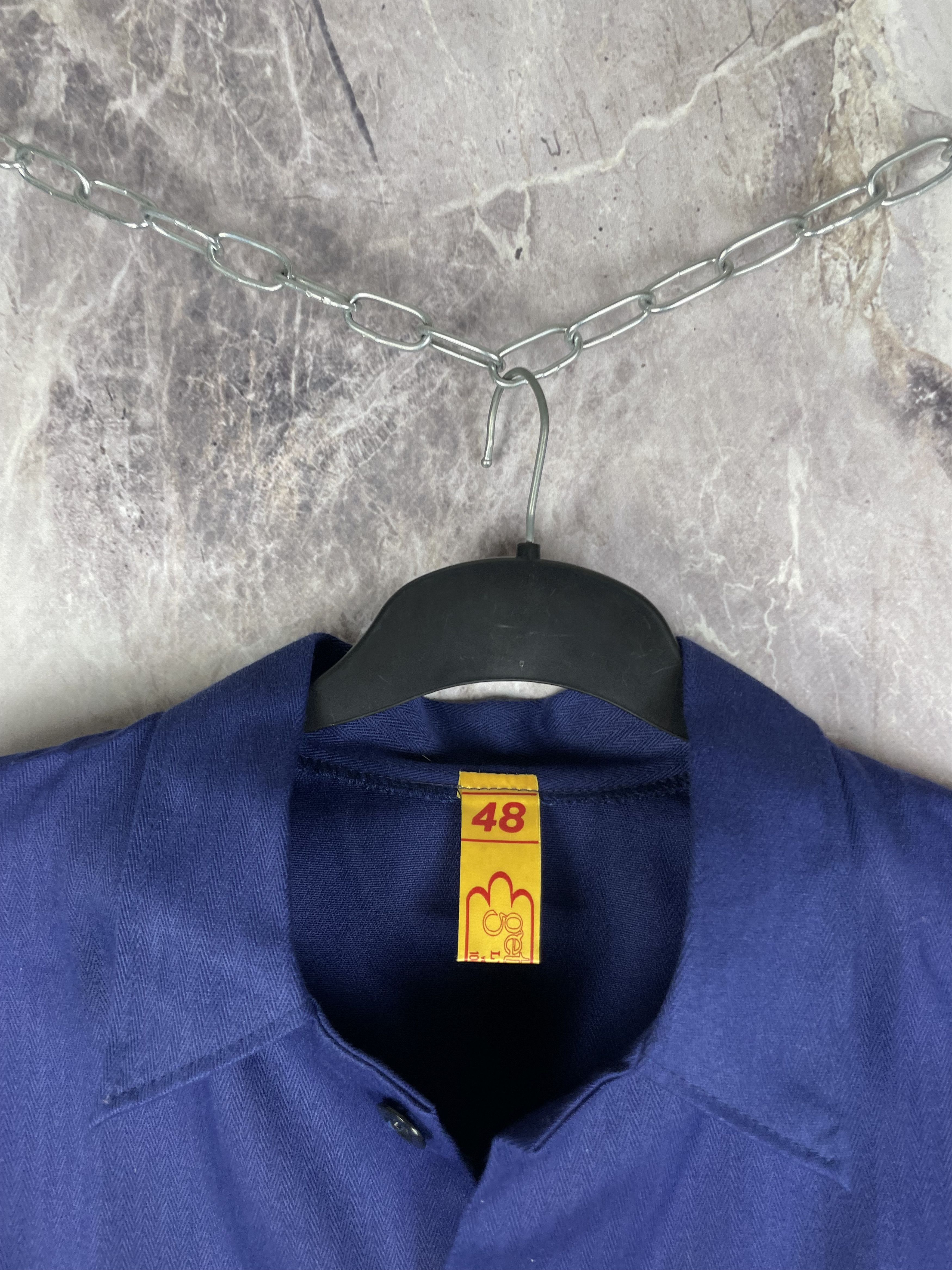 Le Laboureur Vintage 80s Sanfor Workwear Shirts Jacket Size US M / EU 48-50 / 2 - 4 Thumbnail