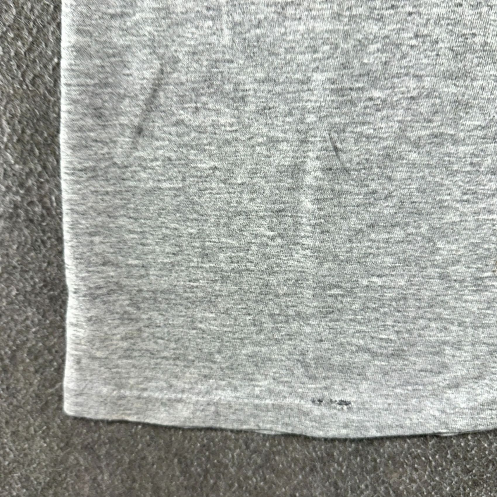 Anvil VINTAGE HBO Boxing After Dark Shirt Mens XL Grey Short Sleeve Cotton USA 90s Size US XL / EU 56 / 4 - 5 Thumbnail