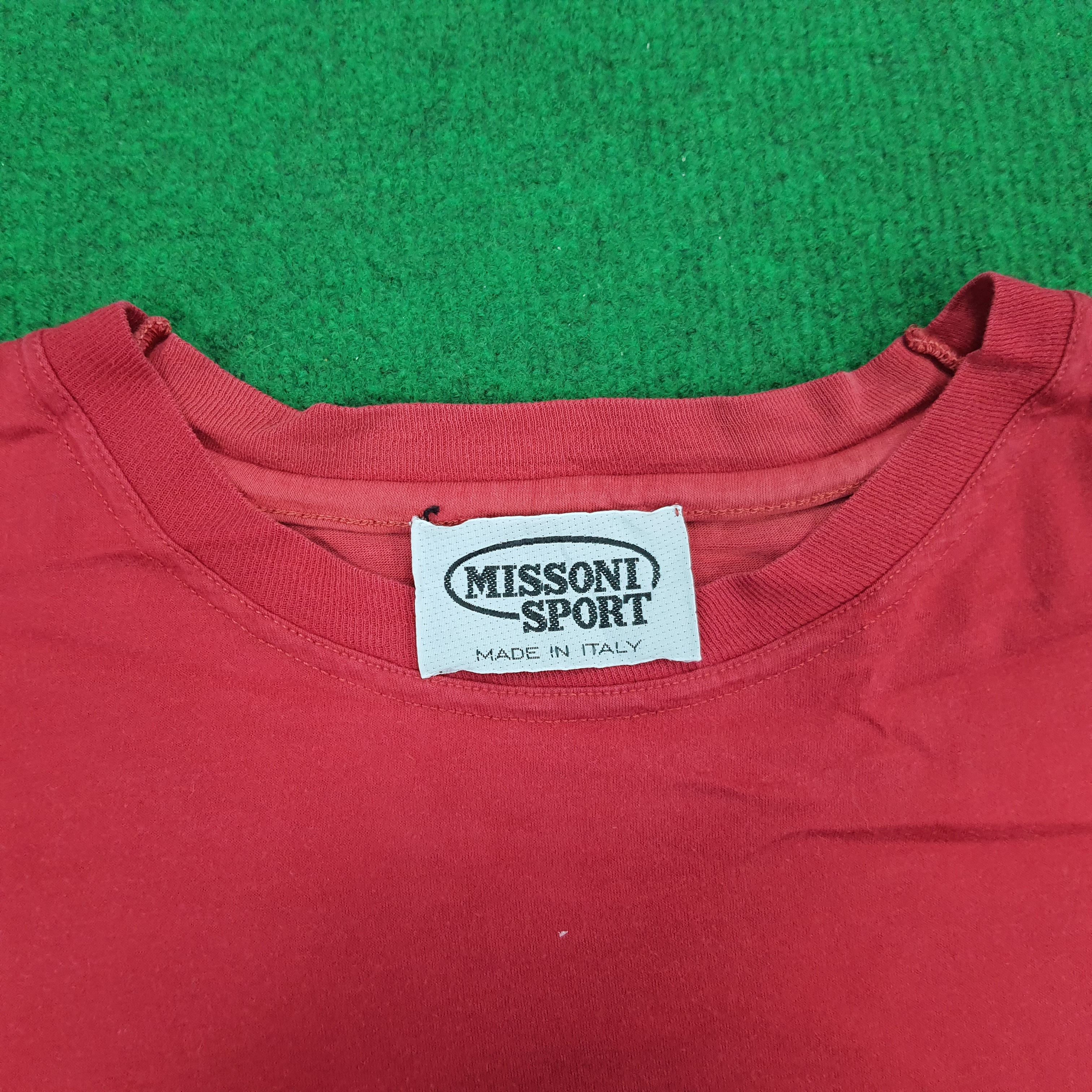 Vintage Vintage Mission Sport Spell Out Italian T-shirt Size US M / EU 48-50 / 2 - 4 Thumbnail