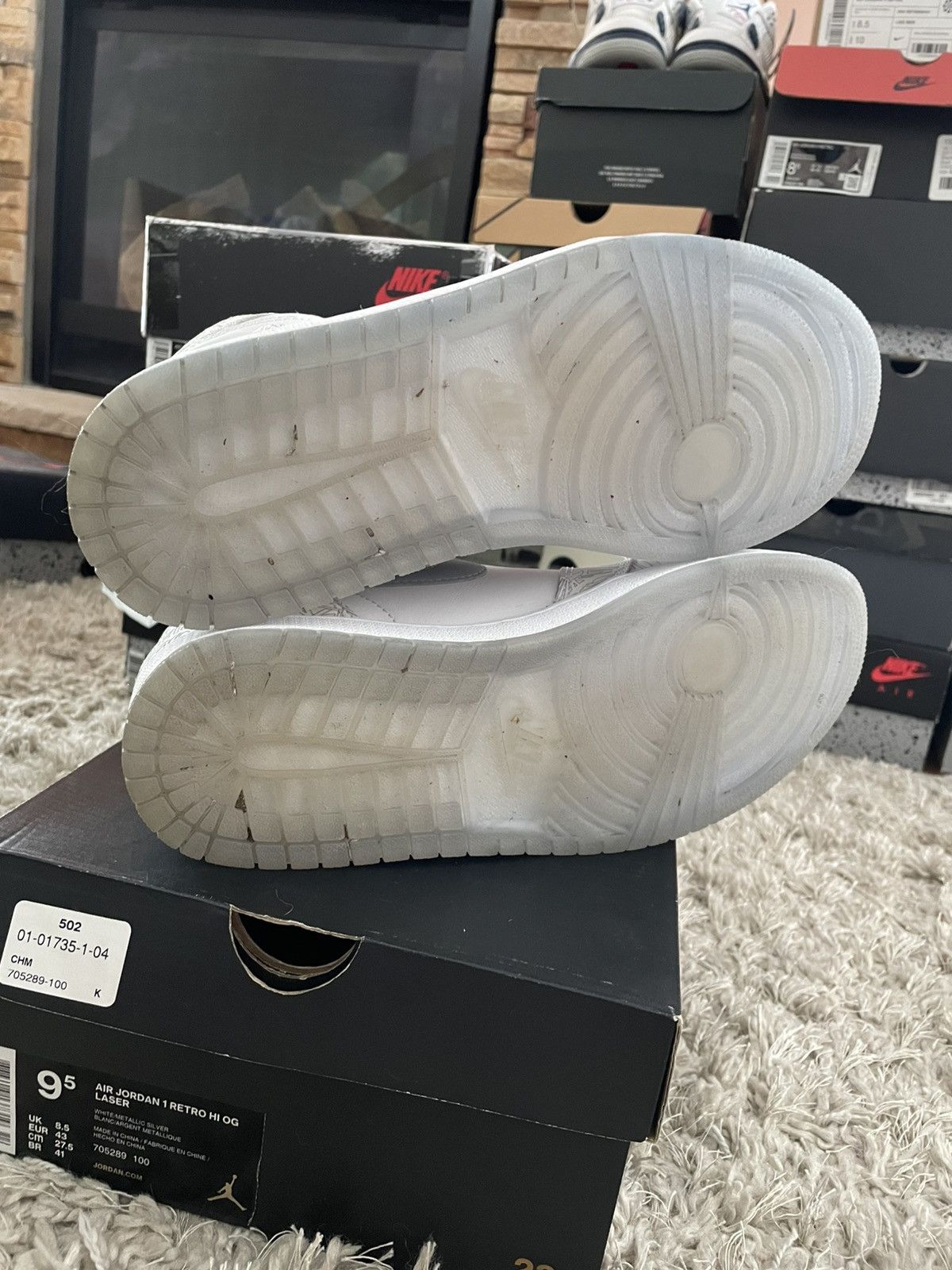 Jordan Brand Jordan 1 Laser Size US 9.5 / EU 42-43 - 8 Thumbnail