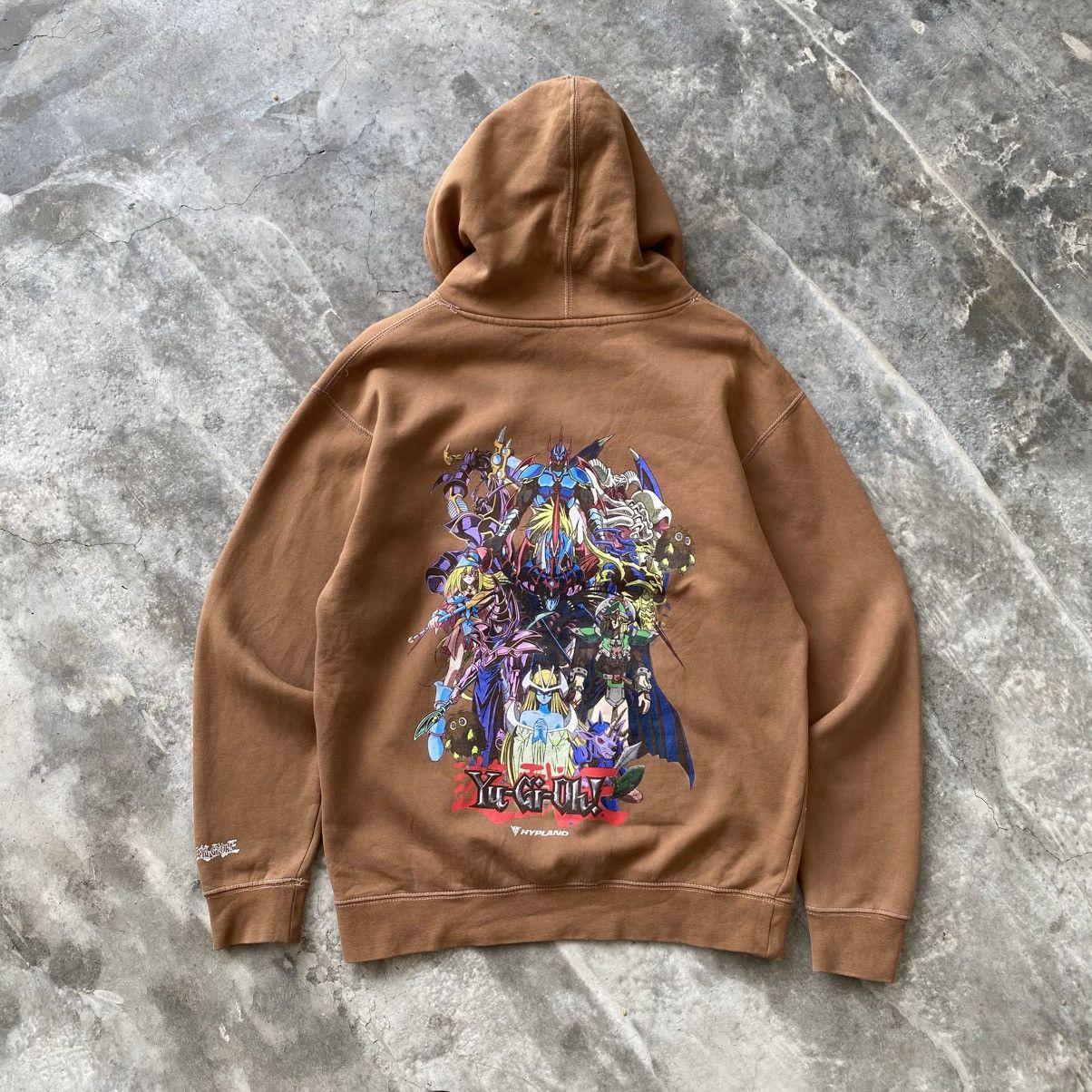 Anime × Hypland × Vintage Vintage Y2K Yugioh Hoodie (S) Size US S / EU 44-46 / 1 - 1 Thumbnail