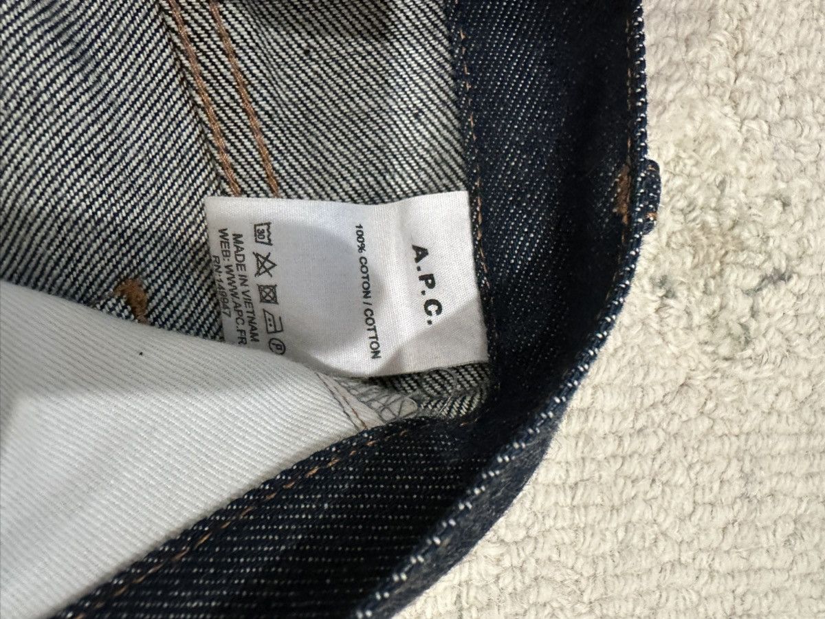 A.P.C. A.P.C Petit New Standard Jeans - Raw Indigo Size US 31 - 3 Thumbnail