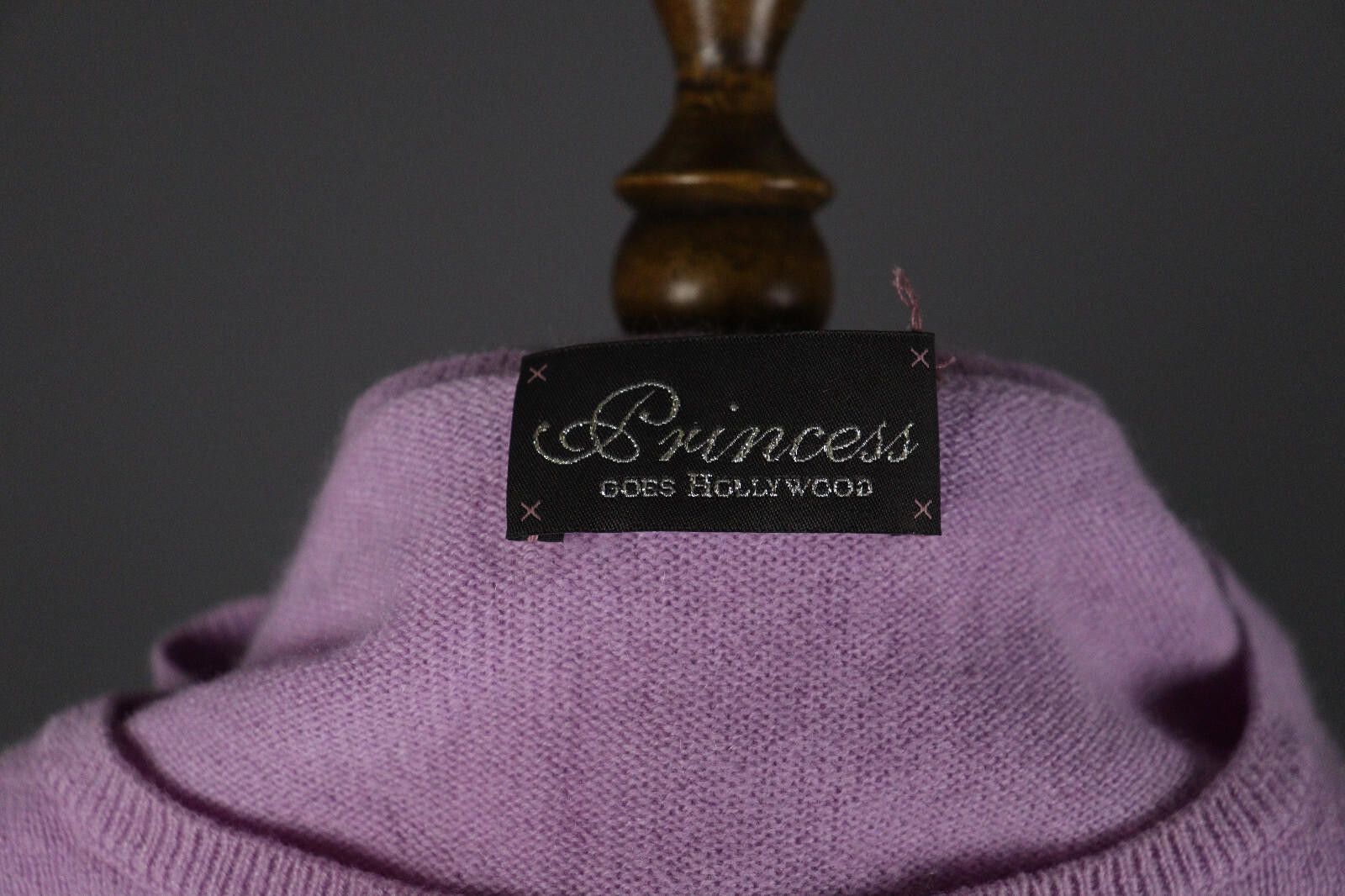 Designer Princess Goes Hollywood Pink Cashmere Knit Sweater Size 40 Size M / US 6-8 / IT 42-44 - 10 Thumbnail