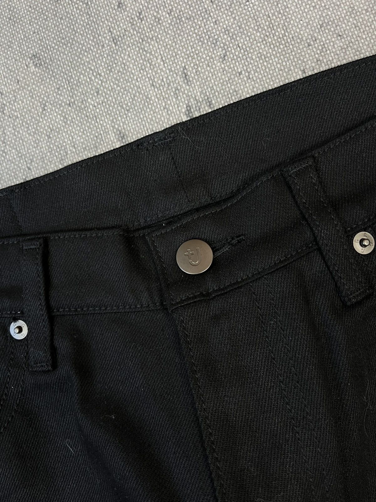 Jil Sander × Uniqlo J+ Jil Sander x Uniqlo Black Denim Jeans Size US 32 / EU 48 - 5 Thumbnail