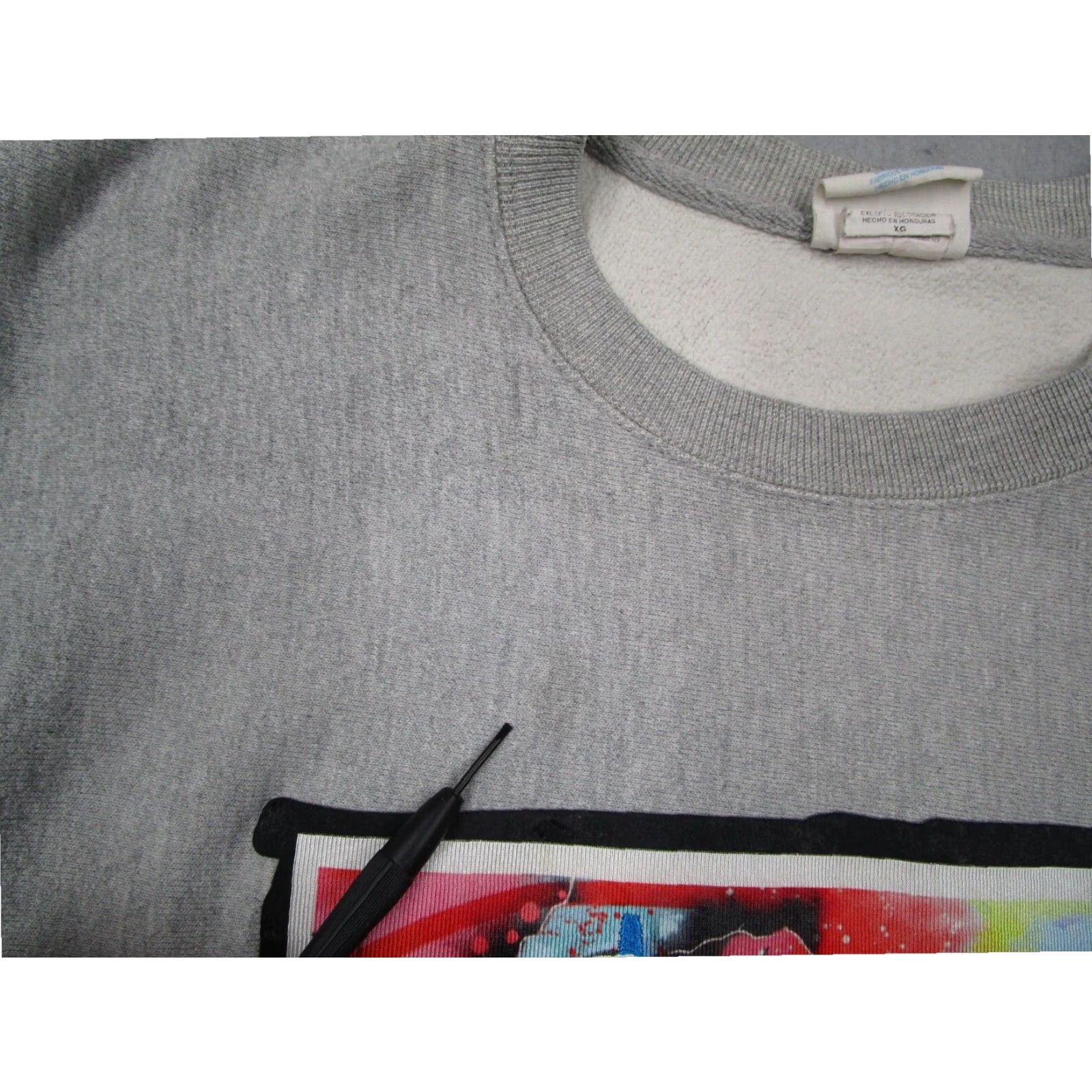 Champion Champion King Saladeen Sweatshirt Mens Extra Large Gray Reverse Weave Graphic Fleece Size US XL / EU 56 / 4 - 7 Thumbnail