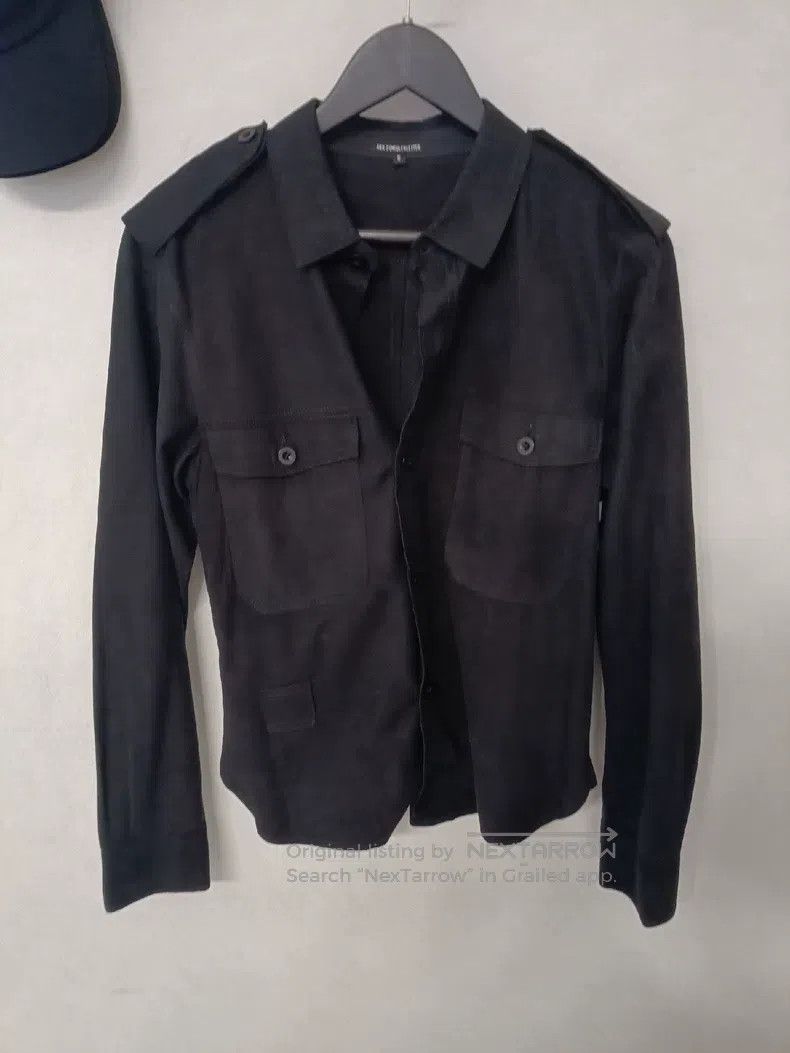 Ann Demeulemeester Ann Demeulemeester Suede Jacket Shirt Size US S / EU 44-46 / 1 - 2 Thumbnail