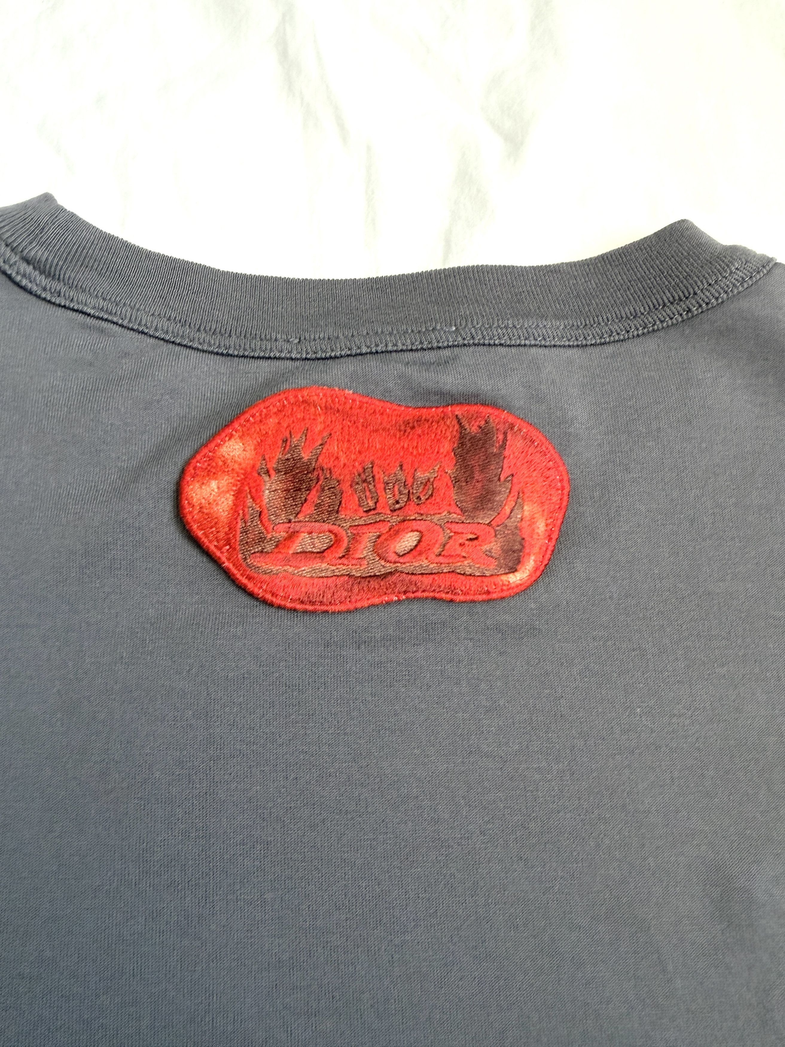 Dior DIOR X Cactus Jack Oversized T-Shirt - Grey Size US M / EU 48-50 / 2 - 9 Thumbnail