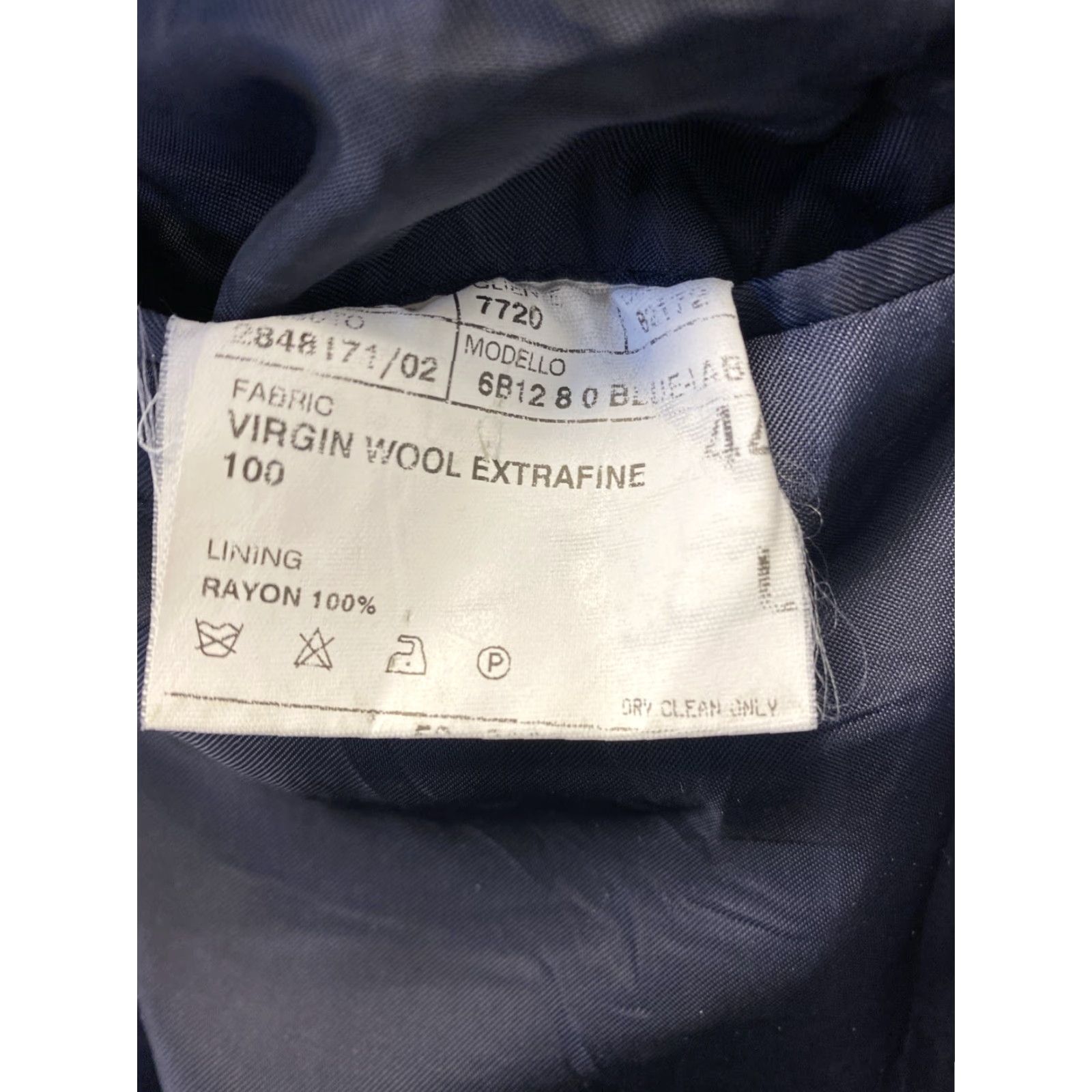 Polo Ralph Lauren Polo Ralph Lauren Blazer Jacket Men Navy 44L Wool Long Notch Lapel 2-Button 4-Button Sleeve Solid Sports Coat Regular Fit Size US XXL / EU 58 / 5 - 6 Thumbnail
