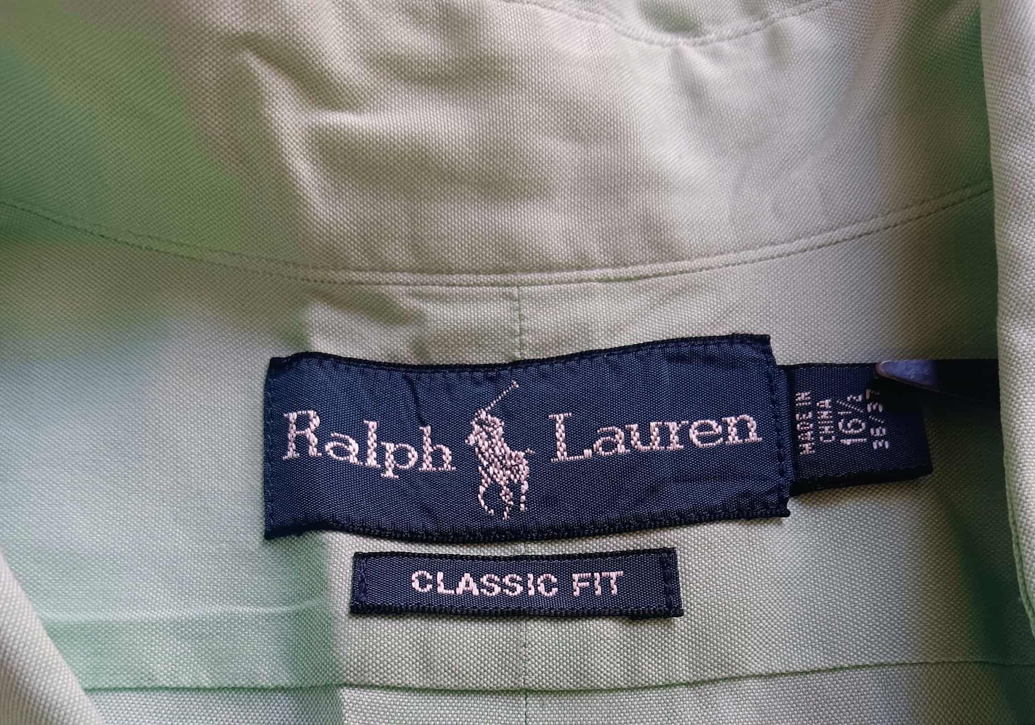 Ralph Lauren Ralph Lauren Men's Shirt Sz Large Mint Green RN 41381 Size US L / EU 52-54 / 3 - 6 Thumbnail