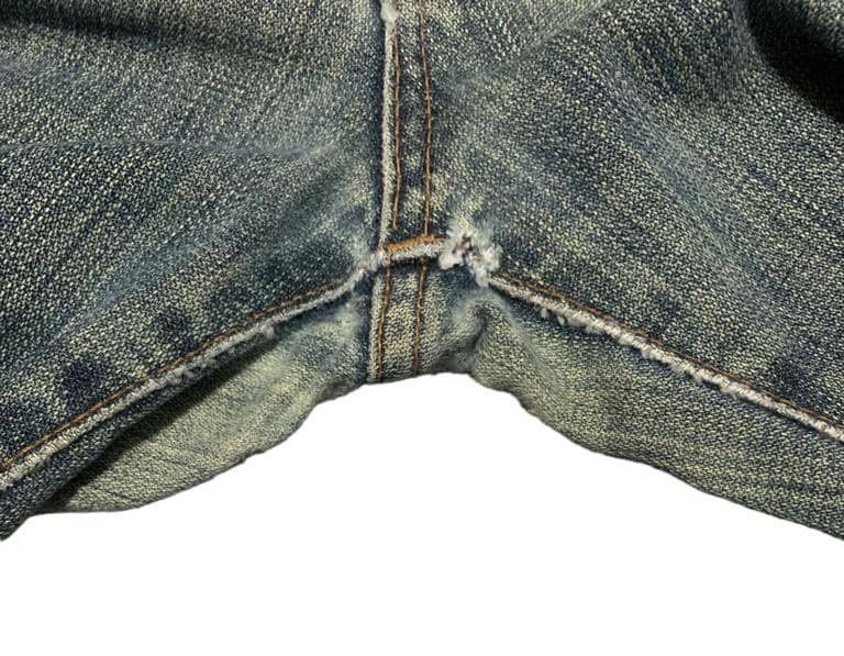 Edwin Vintage 90s Something Edwin Flare Bootcut Jeans Distressed Size US 30 / EU 46 - 3 Thumbnail