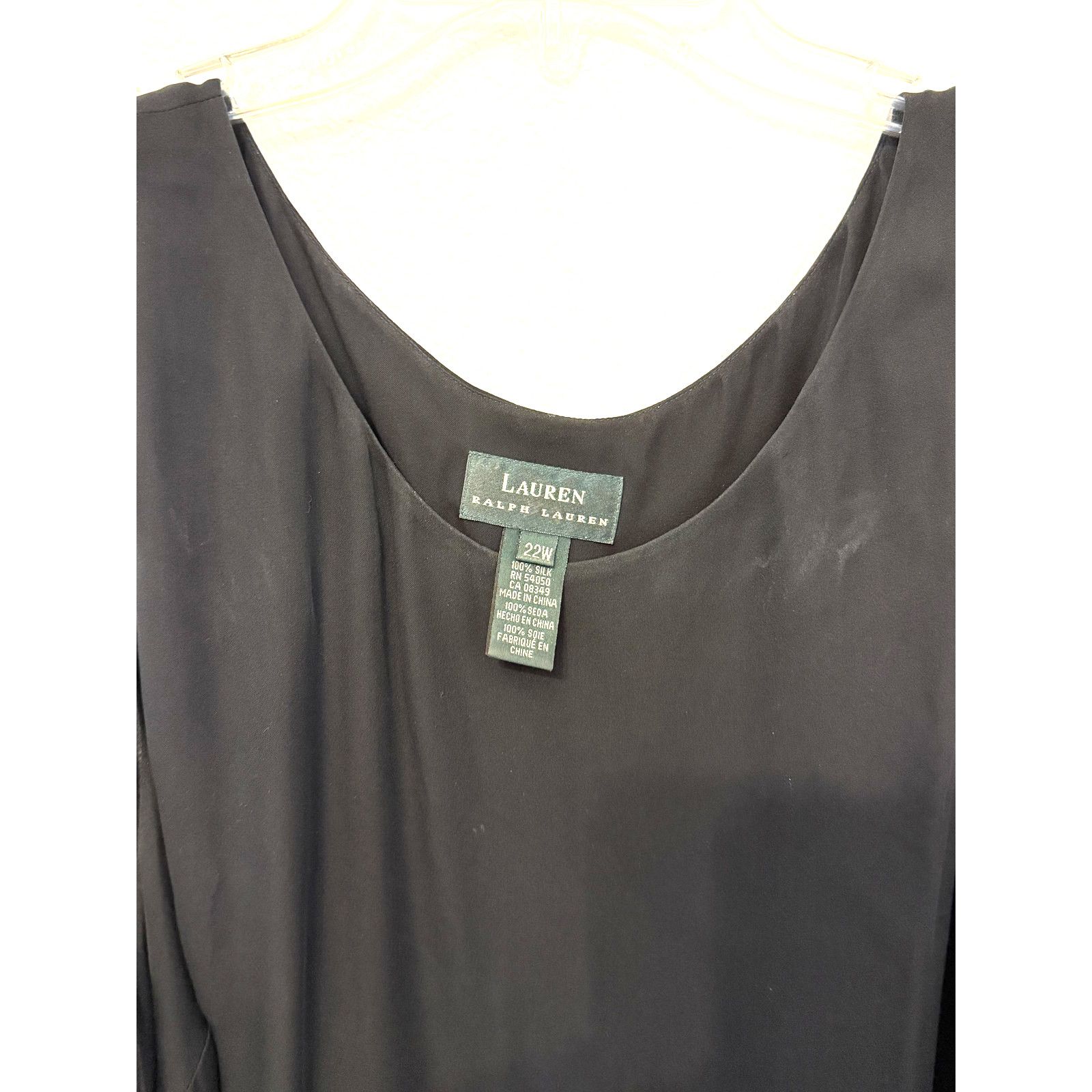 Lauren Ralph Lauren Lauren Ralph Lauren Tank Top Womens 22 Sleeveless Blouse Size 3XL / US 20-22 - 2 Thumbnail
