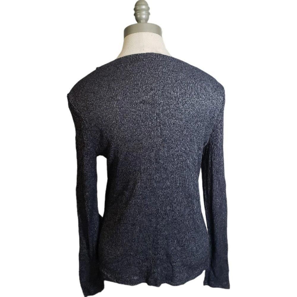 Designer CT878 ZeroXposur Ladies Long sleeve Black & Gray Sweater S Size S / US 4 / IT 40 - 3 Thumbnail